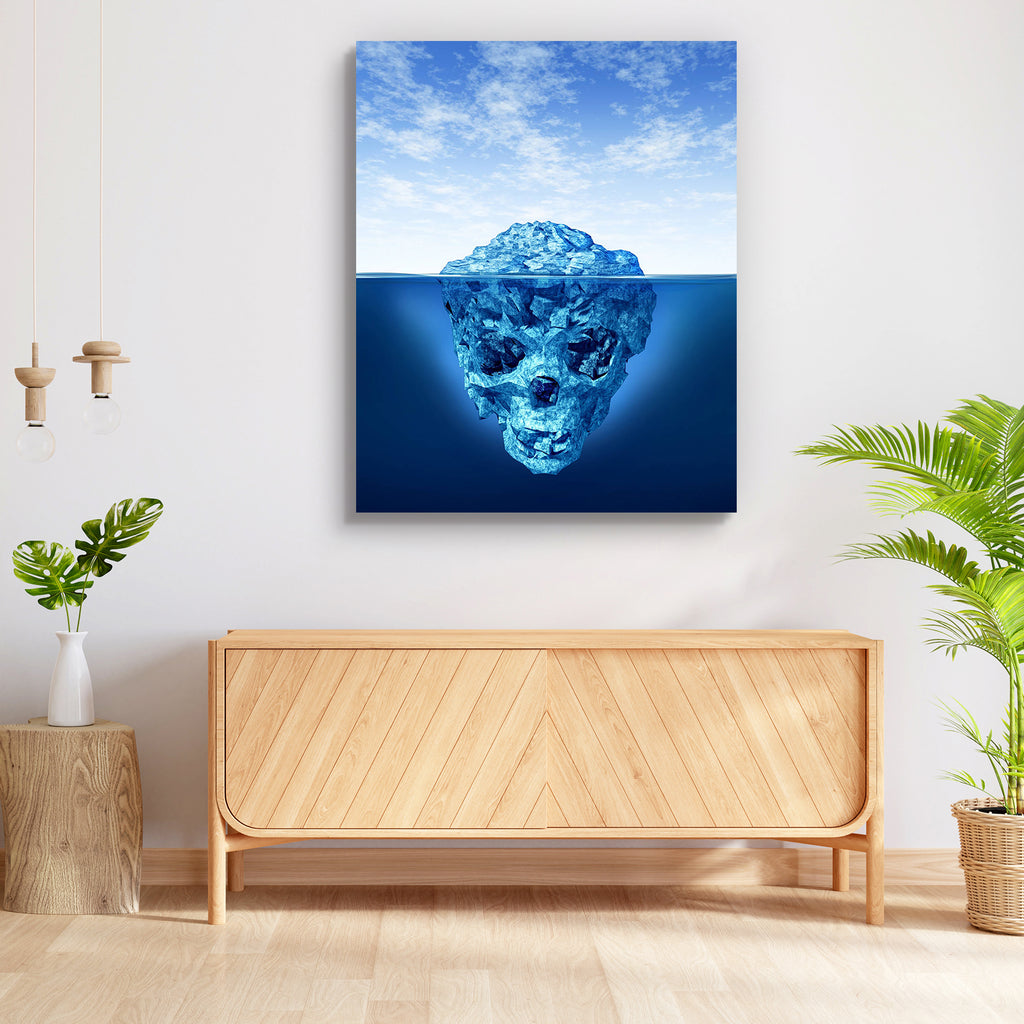 Hidden Dangers & Deceptive Iceberg Peel & Stick Vinyl Wall Sticker-Laminated Wall Stickers-ART_VN_UN-IC 5005791 IC 5005791, Art and Paintings, Mountains, Nature, Scenic, hidden, dangers, deceptive, iceberg, peel, stick, vinyl, wall, sticker, obstacles, glacier, arctic, below, big, blue, chill, chunk, climate, cold, cool, danger, dangerous, death, deception, deep, evil, floating, on, water, freeze, frigid, frozen, hazard, hazardous, hiding, huge, human, skull, ice, under, killer, marine, melting, mountain, o
