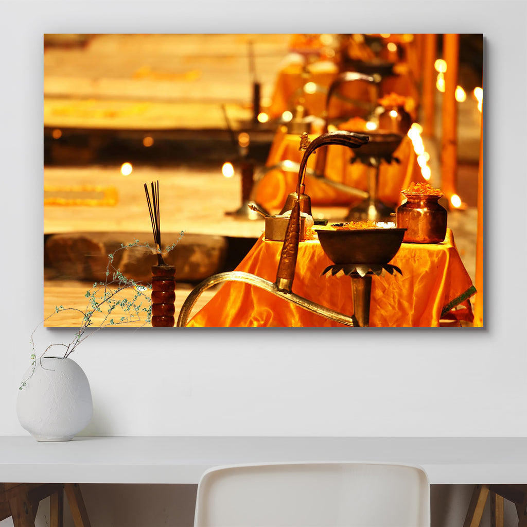 Ganga Aarti Ritual In Varanasi, India Peel & Stick Vinyl Wall Sticker-Laminated Wall Stickers-ART_VN_UN-IC 5005795 IC 5005795, Asian, Cities, City Views, God Shiv, Goddess Ganga, Hindi, Hinduism, Indian, Religion, Religious, Sunsets, ganga, aarti, ritual, in, varanasi, india, peel, stick, vinyl, wall, sticker, asia, benares, candle, ceremony, city, fire, ganges, god, hindu, holy, light, male, man, night, om, perform, performance, performer, pilgrimage, pradesh, prayer, priest, puja, river, sacred, service, 