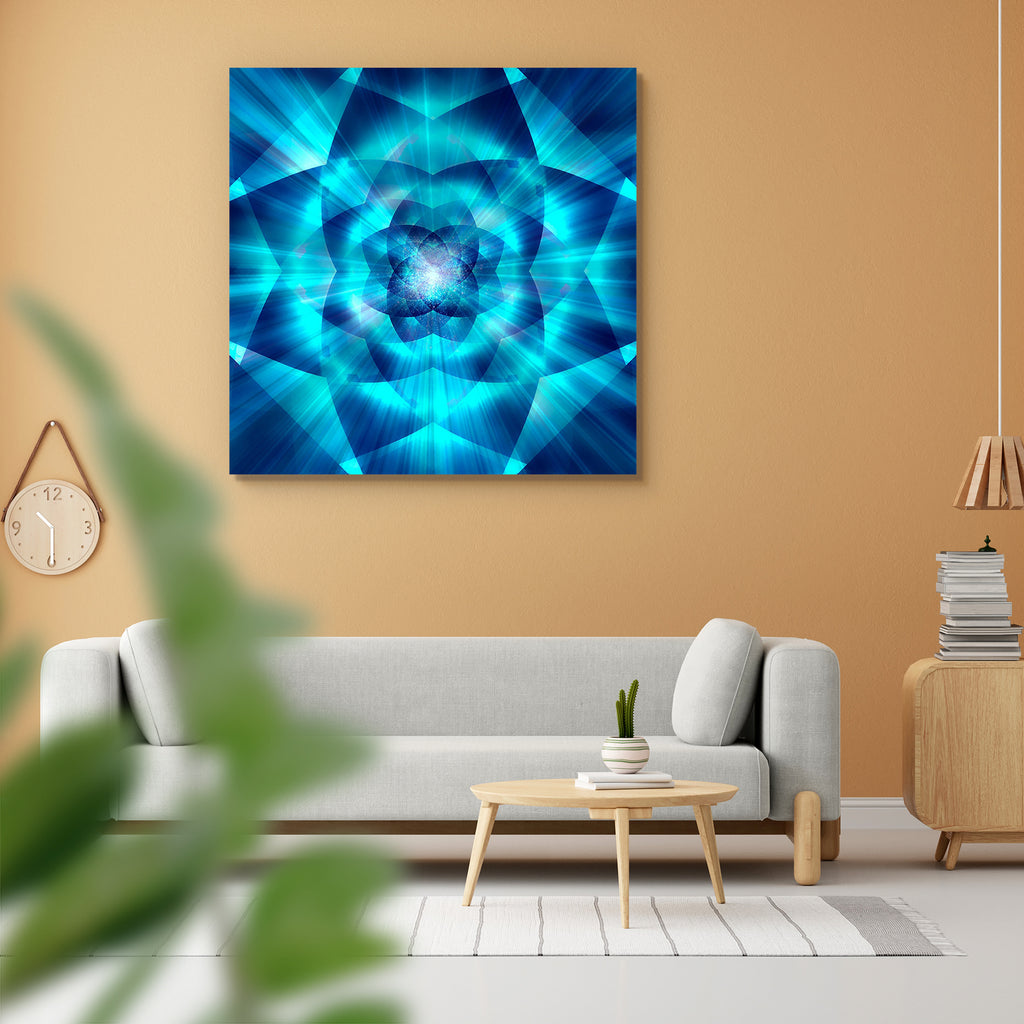 Abstract Flower Peel & Stick Vinyl Wall Sticker - Laminated Wall Stickers - ArtzFolio.com