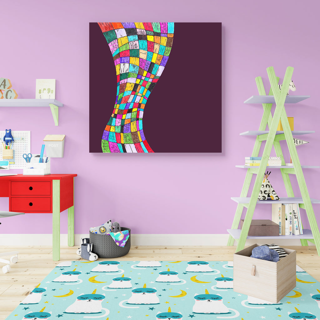 Abstract Doodle D1 Peel & Stick Vinyl Wall Sticker - Laminated Wall Stickers - ArtzFolio.com