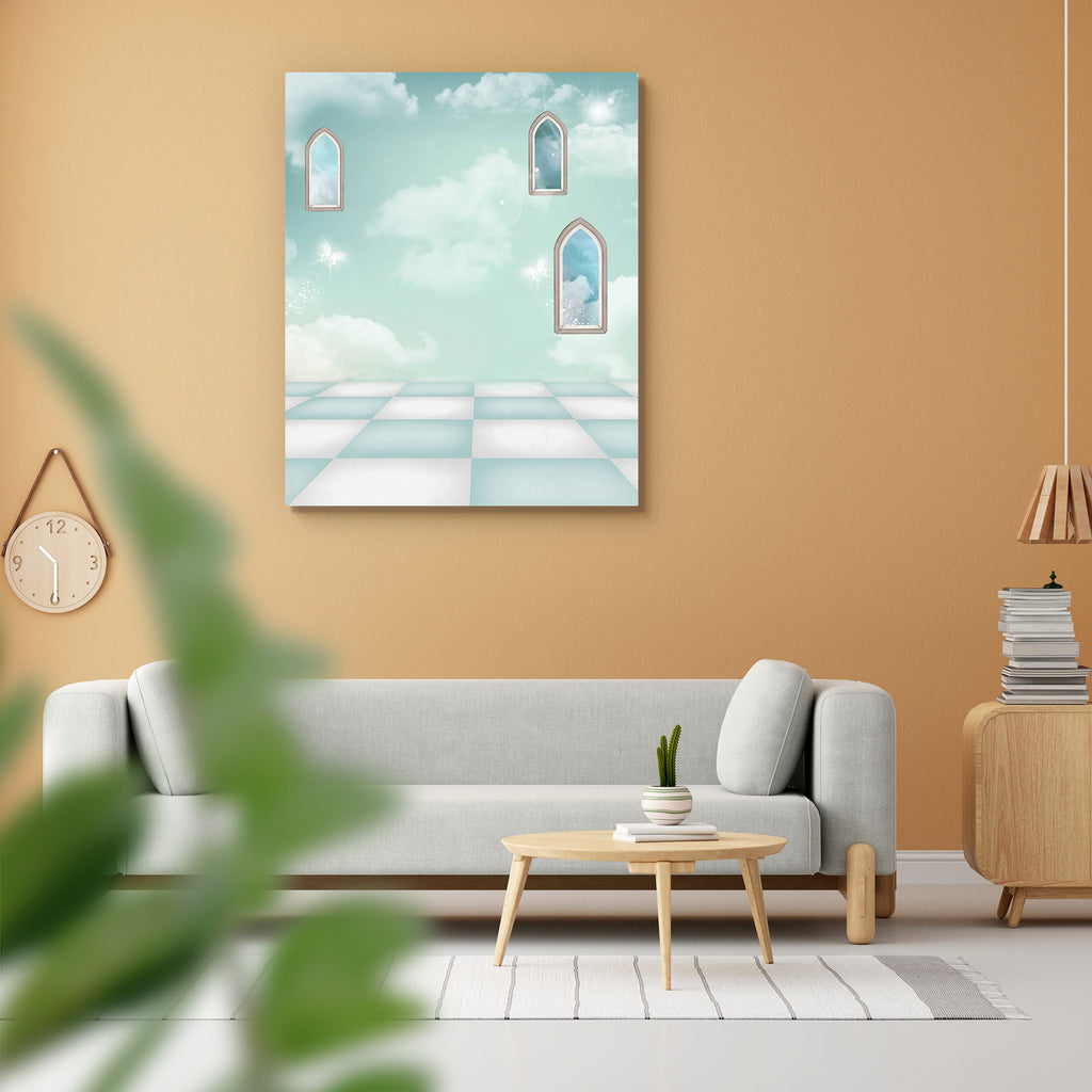 Conceptual Photo Of Beauty Peel & Stick Vinyl Wall Sticker-Laminated Wall Stickers-ART_VN_UN-IC 5005836 IC 5005836, Digital, Digital Art, Fantasy, Graphic, Illustrations, Realism, Surrealism, conceptual, photo, of, beauty, peel, stick, vinyl, wall, sticker, azure, backdrop, background, blue, butterflies, chess, chessboard, clouds, dali, dream, empty, fairy, tale, floor, heaven, illustration, imaginary, indoor, interior, lights, painted, pleasure, room, serenity, sky, stage, strange, surreal, turquoise, unco