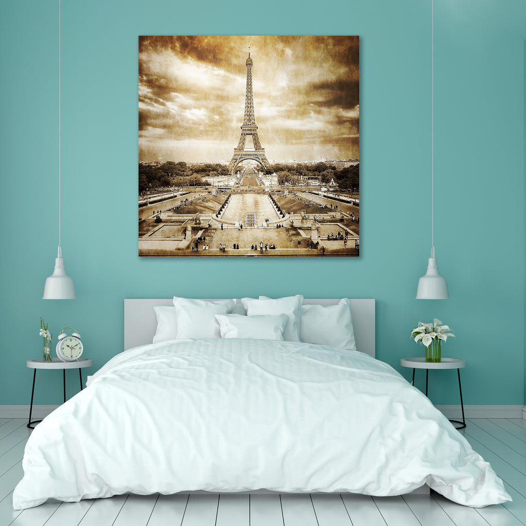 Eiffel Tower From Trocadero Peel & Stick Vinyl Wall Sticker-Laminated Wall Stickers-ART_VN_UN-IC 5005866 IC 5005866, Ancient, Architecture, Black, Black and White, Cities, City Views, French, Historical, Icons, Landmarks, Landscapes, Medieval, Nature, Places, Scenic, Travel, Urban, Vintage, White, Metallic, eiffel, tower, from, trocadero, peel, stick, vinyl, wall, sticker, paris, france, and, arch, attraction, bridge, building, capital, central, city, cityscape, cloud, cloudscape, daylight, europe, famous, 