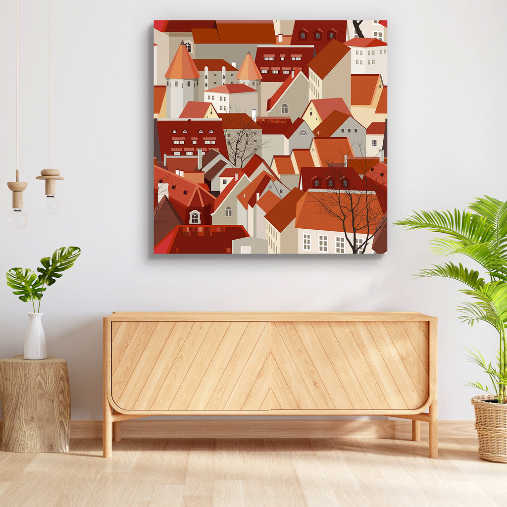 Seamless City Landscape With Tile Roofs Peel & Stick Vinyl Wall Sticker-Laminated Wall Stickers-ART_VN_UN-IC 5005870 IC 5005870, Ancient, Architecture, Art and Paintings, Cities, City Views, Historical, Illustrations, Landscapes, Medieval, Paintings, Panorama, Patterns, Scenic, Skylines, Urban, Vintage, seamless, city, landscape, with, tile, roofs, peel, stick, vinyl, wall, sticker, painting, background, building, built, cityscape, construction, district, estate, europe, exterior, facade, history, house, il