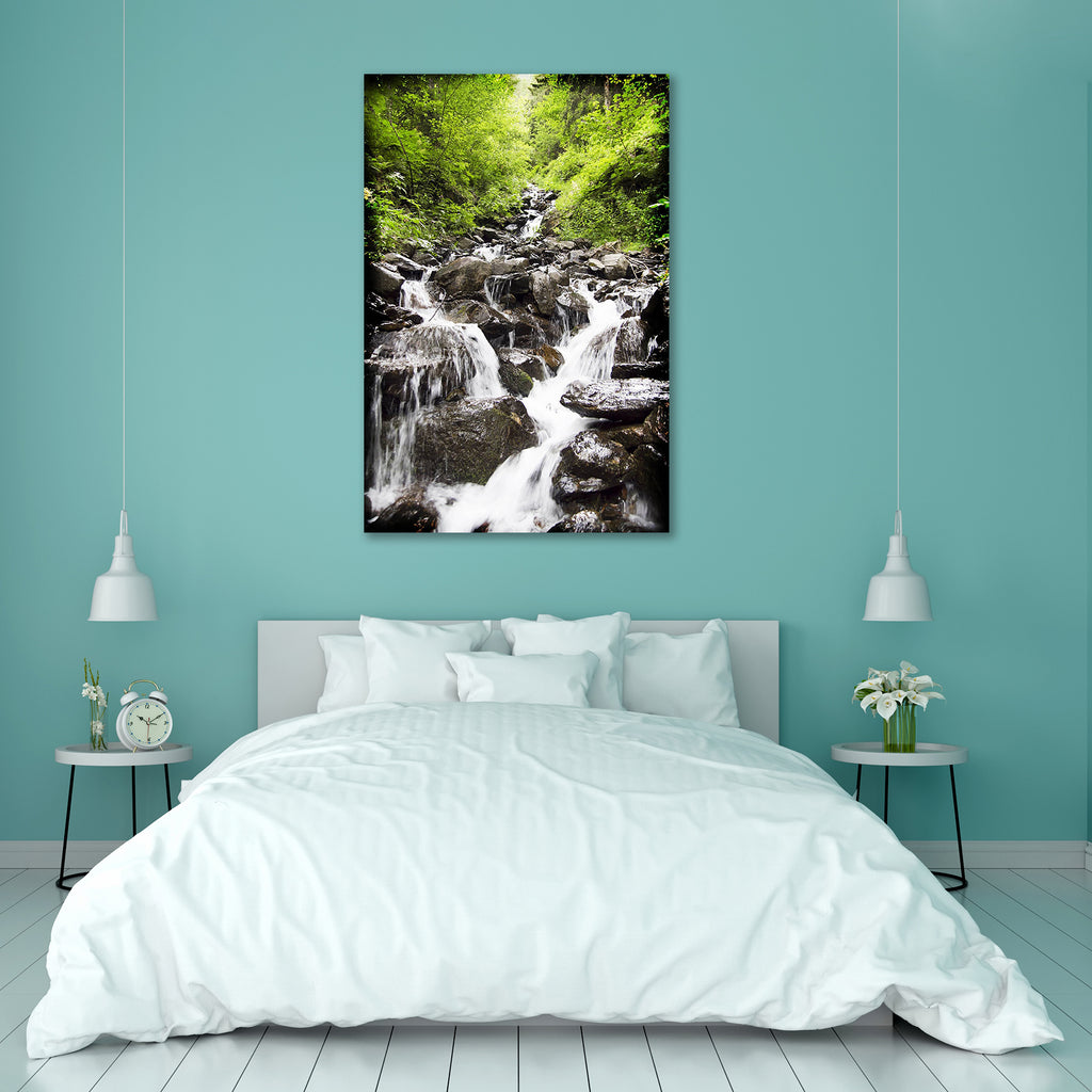 Waterfall Peel & Stick Vinyl Wall Sticker-Laminated Wall Stickers-ART_VN_UN-IC 5005882 IC 5005882, Automobiles, Landscapes, Marble and Stone, Mountains, Nature, Scenic, Seasons, Splatter, Transportation, Travel, Tropical, Vehicles, Wooden, waterfall, peel, stick, vinyl, wall, sticker, autumn, background, beautiful, beauty, bright, cascade, color, day, down, drop, environment, fall, flow, flowing, forest, fresh, garden, high, lake, landscape, light, liquid, magic, motion, mountain, natural, outdoor, park, pl