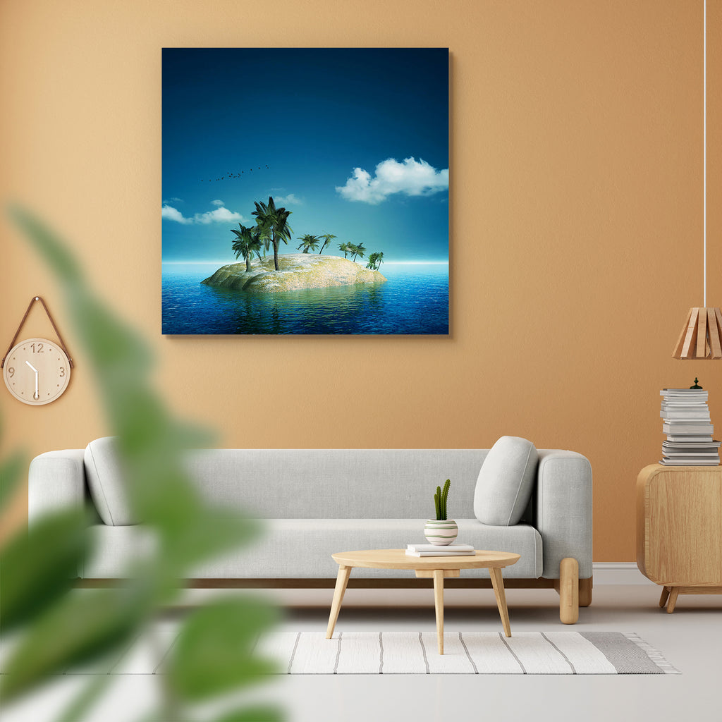 Abstract Sea & Ocean Peel & Stick Vinyl Wall Sticker - Laminated Wall Stickers - ArtzFolio.com