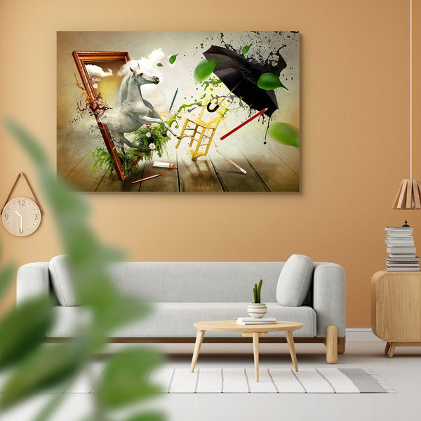 Magical World Peel & Stick Vinyl Wall Sticker-Laminated Wall Stickers-ART_VN_UN-IC 5005923 IC 5005923, Abstract Expressionism, Abstracts, Ancient, Animals, Art and Paintings, Black and White, Botanical, Business, Conceptual, Digital, Digital Art, Fantasy, Floral, Flowers, Graphic, Historical, Illustrations, Medieval, Nature, Paintings, Scenic, Semi Abstract, Signs, Signs and Symbols, Splatter, Symbols, Vintage, White, magical, world, peel, stick, vinyl, wall, sticker, for, home, decoration, concept, creativ