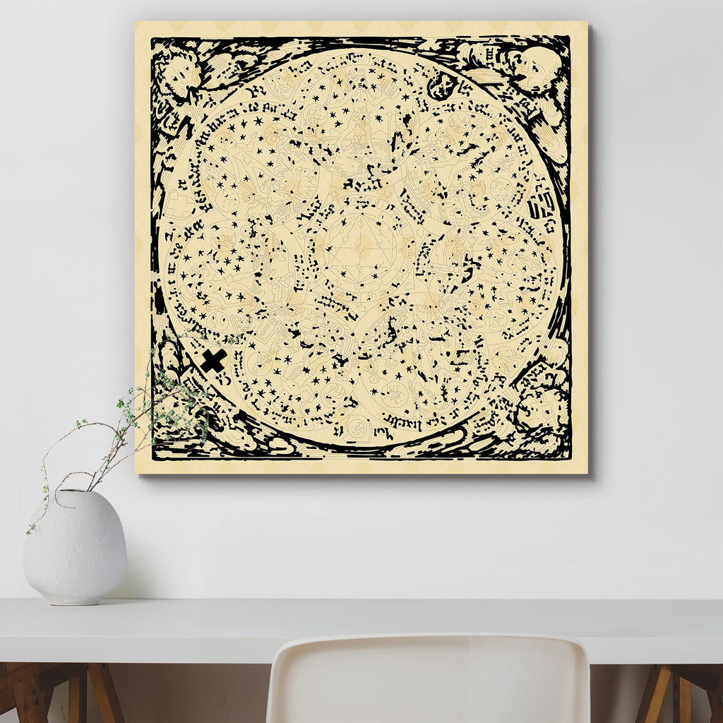 Old Maps & Symbols Peel & Stick Vinyl Wall Sticker-Laminated Wall Stickers-ART_VN_UN-IC 5005926 IC 5005926, Ancient, Art and Paintings, Astrology, Astronomy, Books, Cosmology, Drawing, Education, Historical, Horoscope, Illustrations, Inspirational, Maps, Medieval, Motivation, Motivational, Schools, Science Fiction, Signs, Signs and Symbols, Sketches, Space, Sun Signs, Symbols, Universities, Vintage, Zodiac, old, peel, stick, vinyl, wall, sticker, wizard, academic, art, artistic, artwork, astrologer, astrono