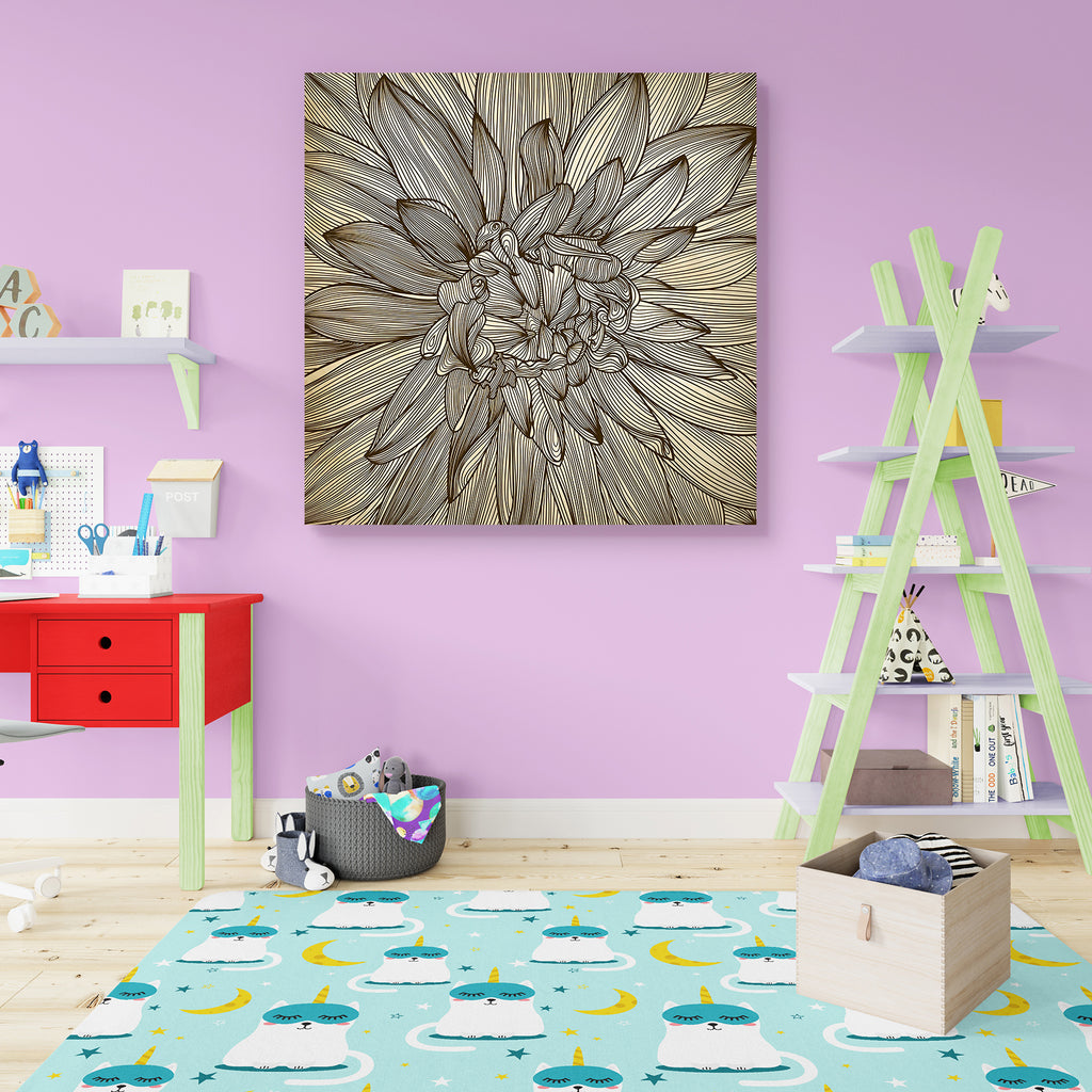 Dahlia Flower D2 Peel & Stick Vinyl Wall Sticker-Laminated Wall Stickers-ART_VN_UN-IC 5005936 IC 5005936, Ancient, Botanical, Calligraphy, Circle, Decorative, Digital, Digital Art, Drawing, Floral, Flowers, Graphic, Historical, Illustrations, Medieval, Nature, Patterns, Scenic, Signs, Signs and Symbols, Sketches, Vintage, dahlia, flower, d2, peel, stick, vinyl, wall, sticker, beige, bloom, blooming, blossom, botany, calligraphic, card, creativity, cutout, deco, decor, decoration, design, element, engraving,