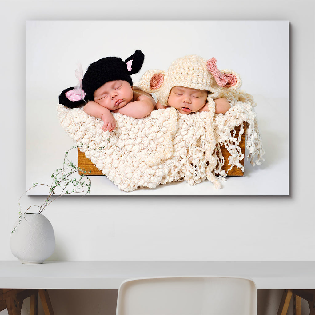 Sleeping Fraternal Twin Newborn Baby Girls D2 Peel & Stick Vinyl Wall Sticker-Laminated Wall Stickers-ART_VN_UN-IC 5005939 IC 5005939, Asian, Baby, Black, Black and White, Bling, Children, Individuals, Kids, Portraits, Siblings, White, sleeping, fraternal, twin, newborn, girls, d2, peel, stick, vinyl, wall, sticker, babies, twins, crochet, adorable, only, sheep, caucasian, color, image, costume, crocheted, cute, daughters, eyes, closed, female, hat, hats, horizontal, human, infants, innocence, innocent, lam