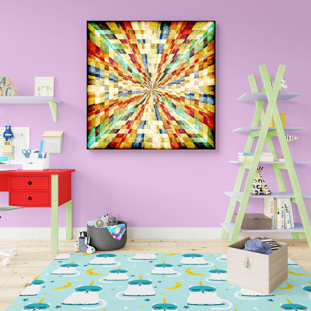Multicolor Sunbeams D11 Peel & Stick Vinyl Wall Sticker-Laminated Wall Stickers-ART_VN_UN-IC 5005969 IC 5005969, Abstract Expressionism, Abstracts, Ancient, Festivals, Festivals and Occasions, Festive, Flags, Historical, Medieval, Printed, Retro, Semi Abstract, Signs, Signs and Symbols, Space, Stripes, Vintage, multicolor, sunbeams, d11, peel, stick, vinyl, wall, sticker, abstract, advertisement, attraction, background, brushed, center, circus, colors, concert, cool, copy, design, effect, event, festival, f