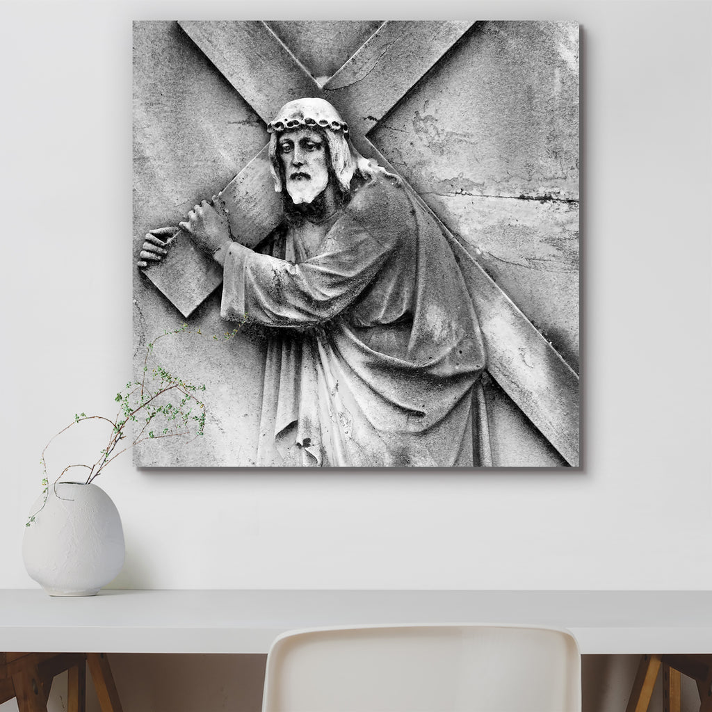 Christ Carrying The Cross, Antique Bas Relief, Italy Peel & Stick Vinyl Wall Sticker-Laminated Wall Stickers-ART_VN_UN-IC 5006004 IC 5006004, Ancient, Art and Paintings, Christianity, Cross, Historical, Holidays, Icons, Italian, Jesus, Marble and Stone, Medieval, Religion, Religious, Signs and Symbols, Spiritual, Symbols, Vintage, christ, carrying, the, antique, bas, relief, italy, peel, stick, vinyl, wall, sticker, lent, art, artist, atonement, bible, biblical, calvary, carry, carved, catholic, christian, 