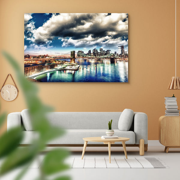 New York Cityscape & Brooklyn Bridge at Sunset, USA Peel & Stick Vinyl Wall Sticker-Laminated Wall Stickers-ART_VN_UN-IC 5006014 IC 5006014, American, Architecture, Automobiles, Business, Cities, City Views, Holidays, Landmarks, Places, Skylines, Sunsets, Transportation, Travel, Urban, Vehicles, new, york, cityscape, brooklyn, bridge, at, sunset, usa, peel, stick, vinyl, wall, sticker, for, home, decoration, america, apartment, beauty, blue, buildings, city, downtown, dusk, east, evening, famous, financial,