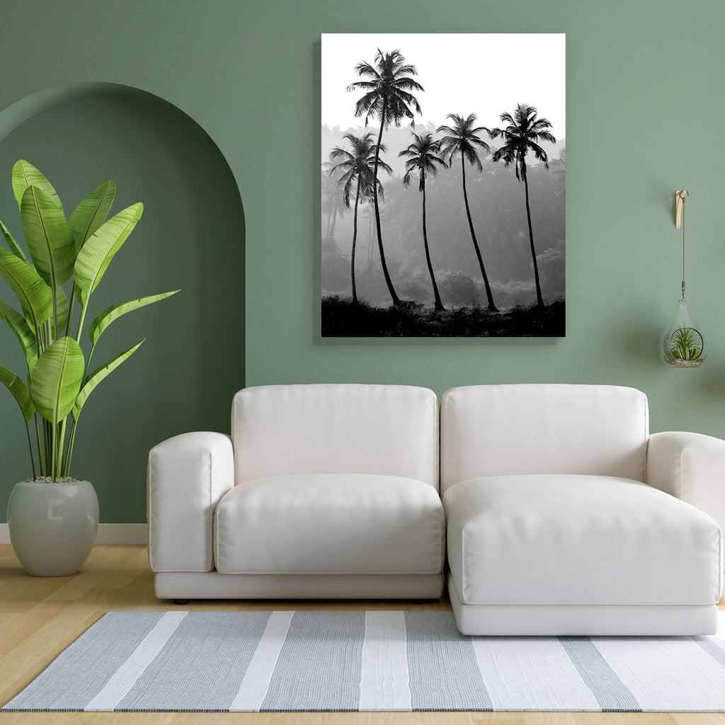 Black & White Photo Of Palm Trees Peel & Stick Vinyl Wall Sticker-Laminated Wall Stickers-ART_VN_UN-IC 5006086 IC 5006086, Asian, Automobiles, Black, Black and White, Indian, Landscapes, Nature, Scenic, Seasons, Sunrises, Sunsets, Transportation, Travel, Tropical, Vehicles, White, photo, of, palm, trees, peel, stick, vinyl, wall, sticker, asia, background, beach, beautiful, blue, cloud, coast, coconut, colorful, dusk, evening, exotic, goa, horizon, india, island, landscape, leaf, morning, ocean, outdoor, pa