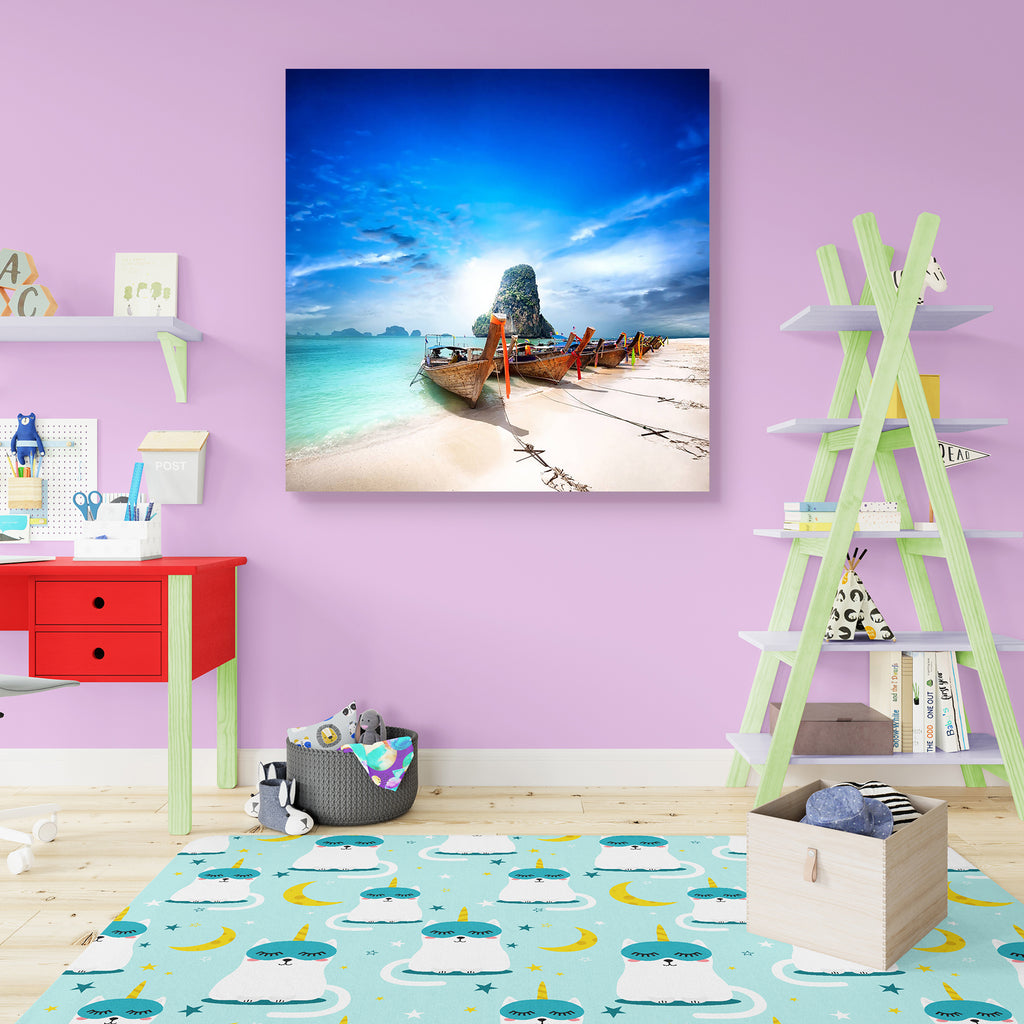 Thailand Beach On Tropical Island, Asia Coast Peel & Stick Vinyl Wall Sticker-Laminated Wall Stickers-ART_VN_UN-IC 5006133 IC 5006133, Asian, Automobiles, Boats, Landscapes, Nautical, Scenic, Sports, Transportation, Travel, Tropical, Vehicles, thailand, beach, on, island, asia, coast, peel, stick, vinyl, wall, sticker, landscape, tourism, background, exotic, andaman, bay, beautiful, beauty, blue, boat, clear, cliff, coastal, coastline, destination, fishing, getaway, journey, krabi, lagoon, longtail, ocean, 