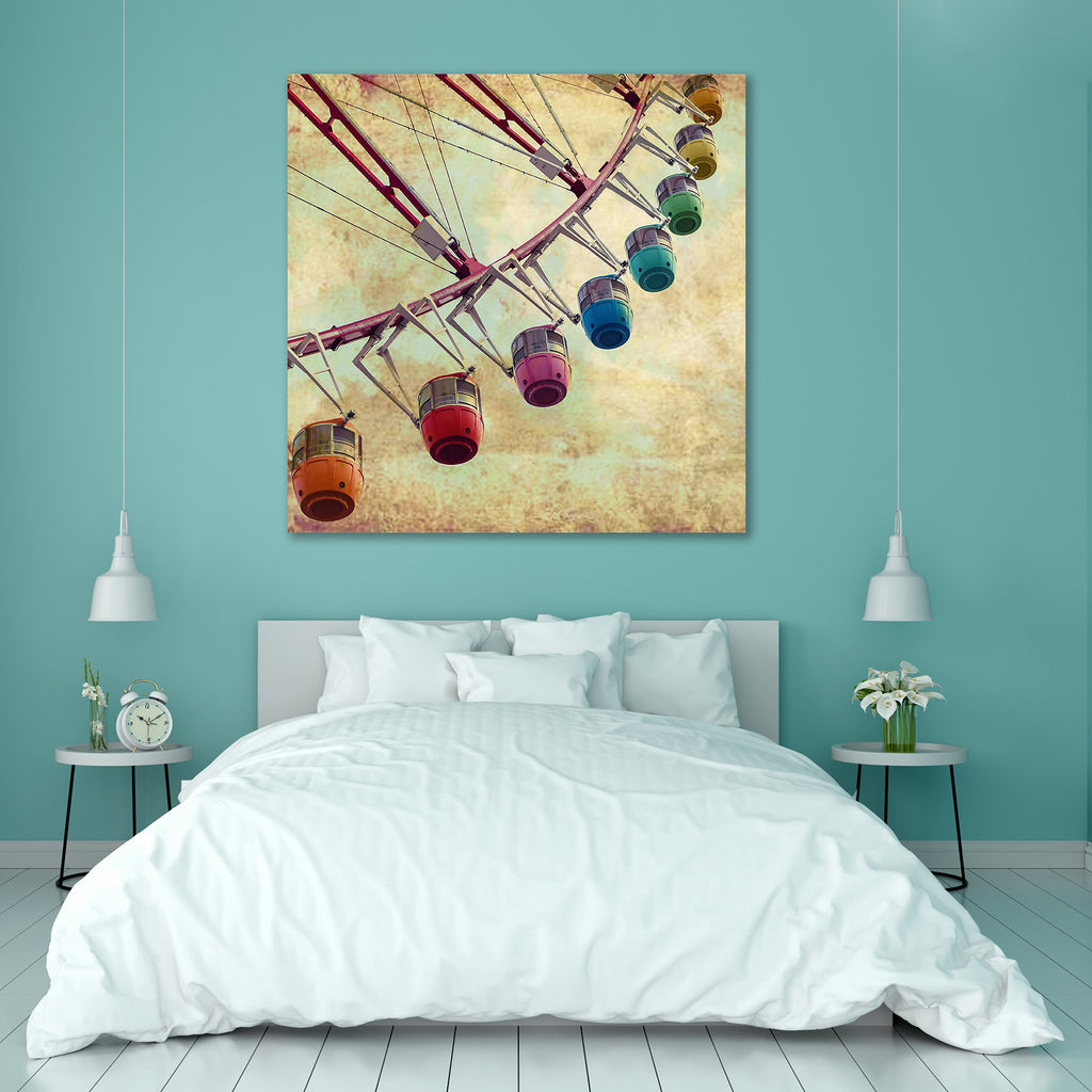 Retro Ferris Wheel Peel & Stick Vinyl Wall Sticker-Laminated Wall Stickers-ART_VN_UN-IC 5006135 IC 5006135, Abstract Expressionism, Abstracts, Ancient, Art and Paintings, Automobiles, Books, Circle, Decorative, Entertainment, Festivals, Festivals and Occasions, Festive, Historical, Holidays, Love, Medieval, Retro, Romance, Semi Abstract, Transportation, Travel, Vehicles, Vintage, Wedding, ferris, wheel, peel, stick, vinyl, wall, sticker, abstract, anniversary, art, artistic, artwork, background, blue, book,