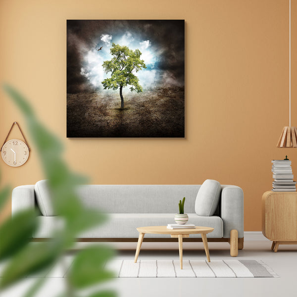 Lonely Tree in the Woods, Dream or Nature Concept Peel & Stick Vinyl Wall Sticker-Laminated Wall Stickers-ART_VN_UN-IC 5006162 IC 5006162, Futurism, Landscapes, Nature, Scenic, Seasons, Surrealism, Wooden, lonely, tree, in, the, woods, dream, or, concept, peel, stick, vinyl, wall, sticker, for, home, decoration, of, life, miracle, optimism, hope, impossible, alone, change, climate, dark, depression, desert, destruction, dirt, disaster, drought, dry, dryness, earth, ecology, environment, field, free, freedom