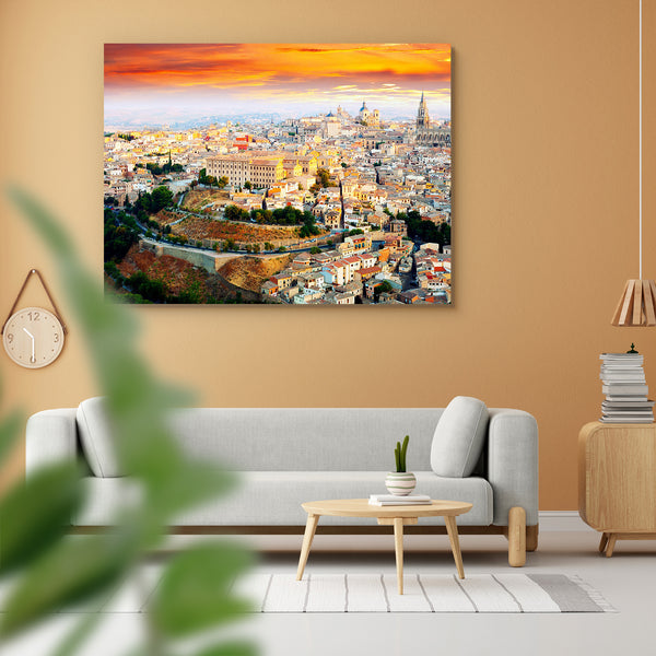Dawn View of Toledo, Castile La Mancha, Spain Peel & Stick Vinyl Wall Sticker-Laminated Wall Stickers-ART_VN_UN-IC 5006176 IC 5006176, Ancient, Architecture, Automobiles, Cities, City Views, God Ram, Gothic, Hinduism, Historical, Landmarks, Landscapes, Medieval, Panorama, Places, Scenic, Spanish, Transportation, Travel, Urban, Vehicles, Vintage, dawn, view, of, toledo, castile, la, mancha, spain, peel, stick, vinyl, wall, sticker, for, home, decoration, architectural, building, capital, cathedral, catholic,