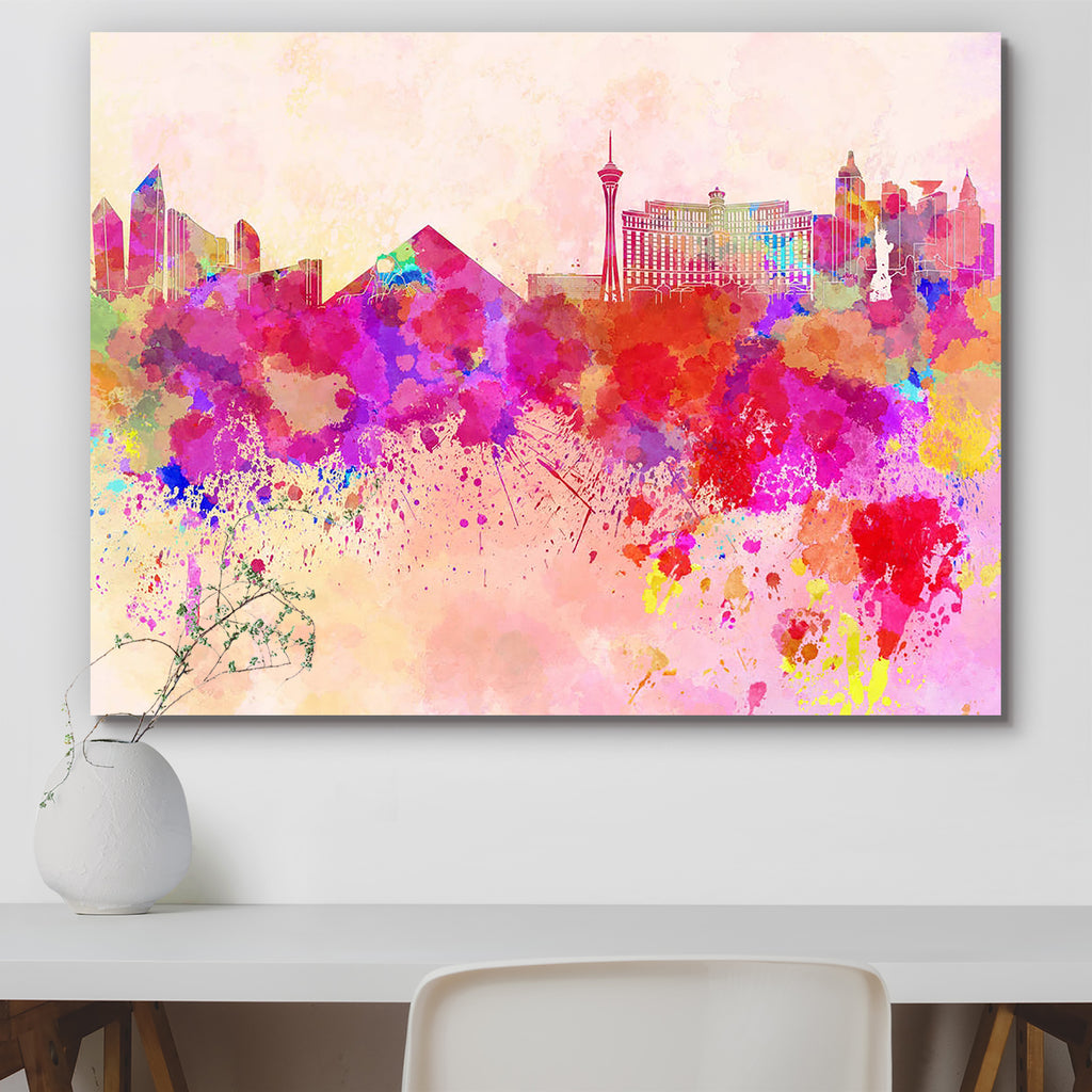 Las Vegas, USA Skyline Peel & Stick Vinyl Wall Sticker-Laminated Wall Stickers-ART_VN_UN-IC 5006193 IC 5006193, Abstract Expressionism, Abstracts, Ancient, Architecture, Art and Paintings, Cities, City Views, Historical, Illustrations, Landmarks, Medieval, Panorama, Places, Semi Abstract, Skylines, Splatter, Vintage, Watercolour, las, vegas, usa, skyline, peel, stick, vinyl, wall, sticker, abstract, art, background, bright, cityscape, color, colorful, creativity, grunge, illustration, ink, landmark, monumen