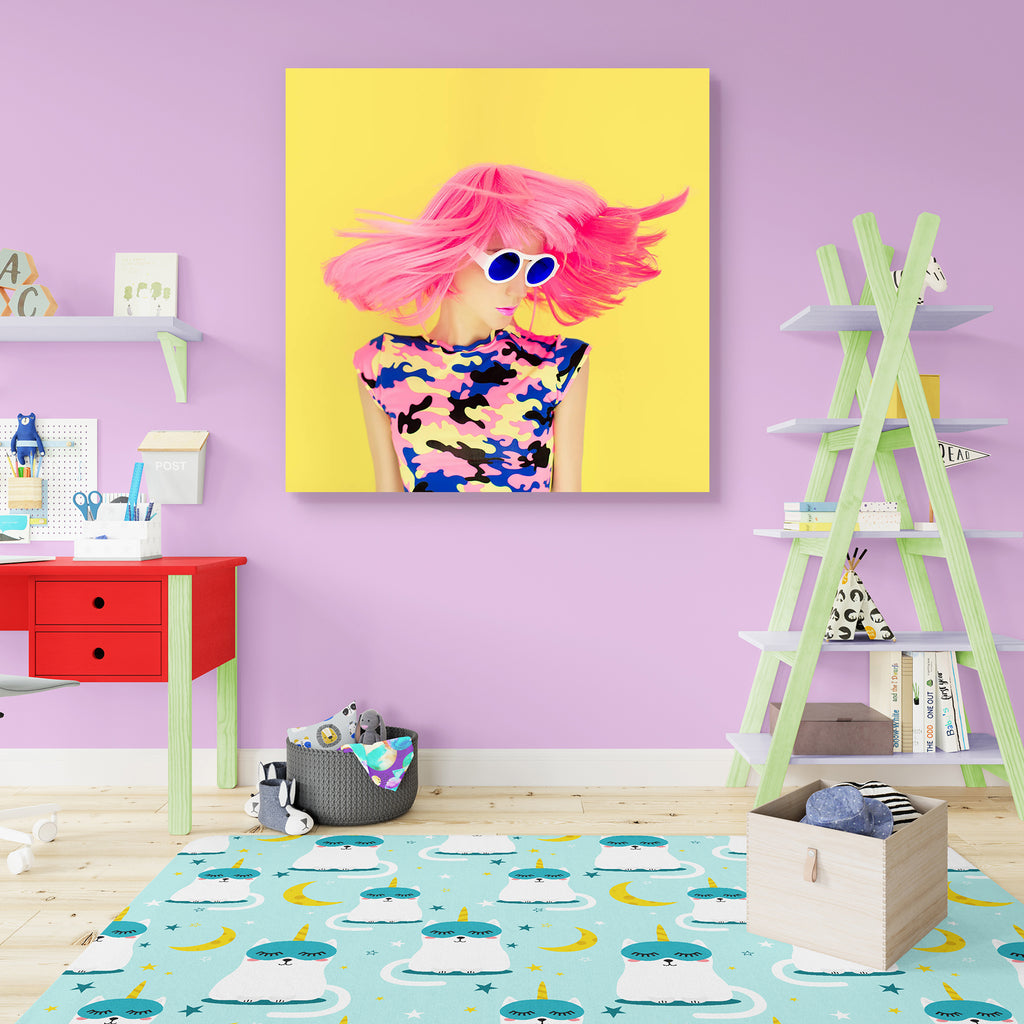 Fashion Girl Portrait D1 Peel & Stick Vinyl Wall Sticker-Laminated Wall Stickers-ART_VN_UN-IC 5006200 IC 5006200, Fashion, Individuals, Portraits, Signs, Signs and Symbols, girl, portrait, d1, peel, stick, vinyl, wall, sticker, accessories, attractive, beautiful, beauty, bright, charismatic, color, colorful, cool, cosmetics, crimson, design, expressive, face, female, funky, funny, glamor, glasses, gorgeous, hair, image, lips, multicolored, nails, original, pink, playful, pretty, summer, unusual, watch, wig,