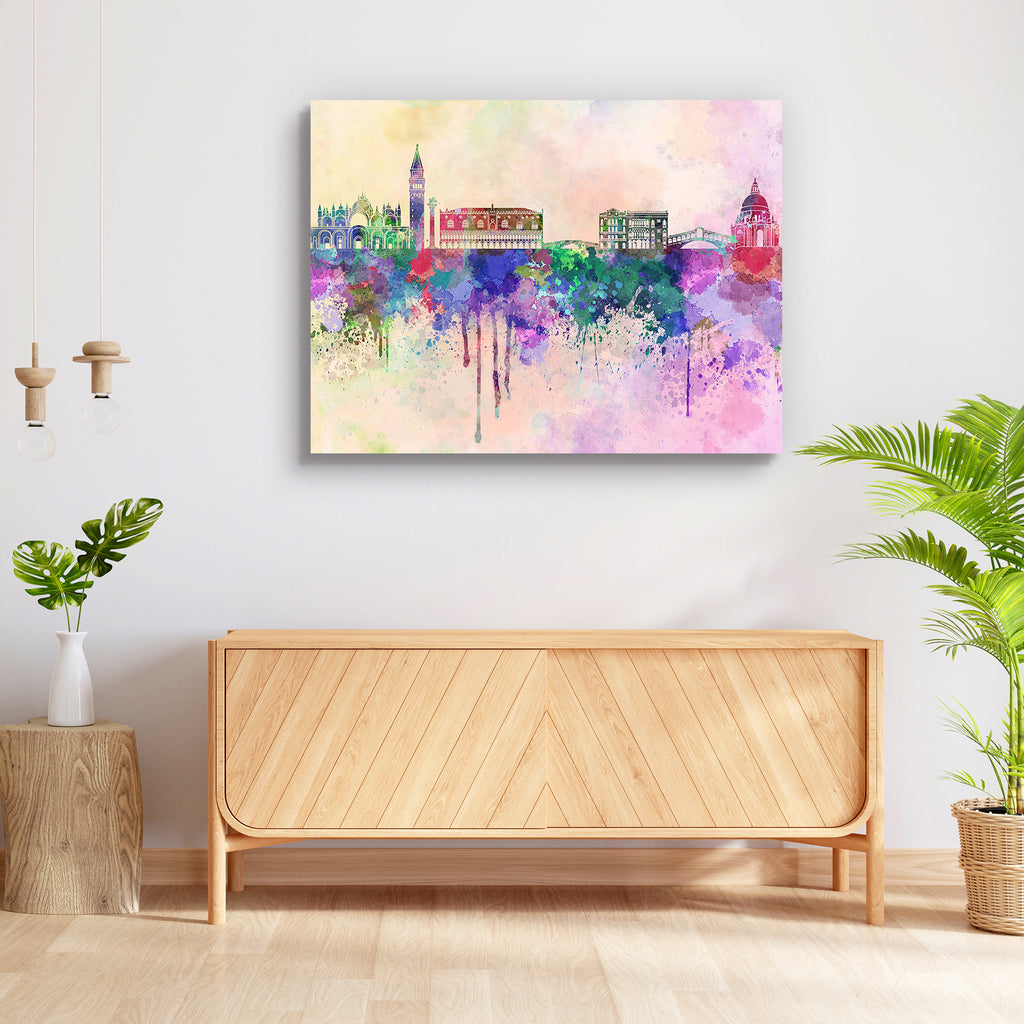Venice, Italy Skyline Peel & Stick Vinyl Wall Sticker-Laminated Wall Stickers-ART_VN_UN-IC 5006247 IC 5006247, Abstract Expressionism, Abstracts, Ancient, Architecture, Art and Paintings, Cities, City Views, Historical, Illustrations, Italian, Landmarks, Medieval, Panorama, Places, Semi Abstract, Skylines, Splatter, Vintage, Watercolour, venice, italy, skyline, peel, stick, vinyl, wall, sticker, abstract, art, background, bright, cityscape, color, colorful, creativity, europe, grunge, illustration, ink, lan