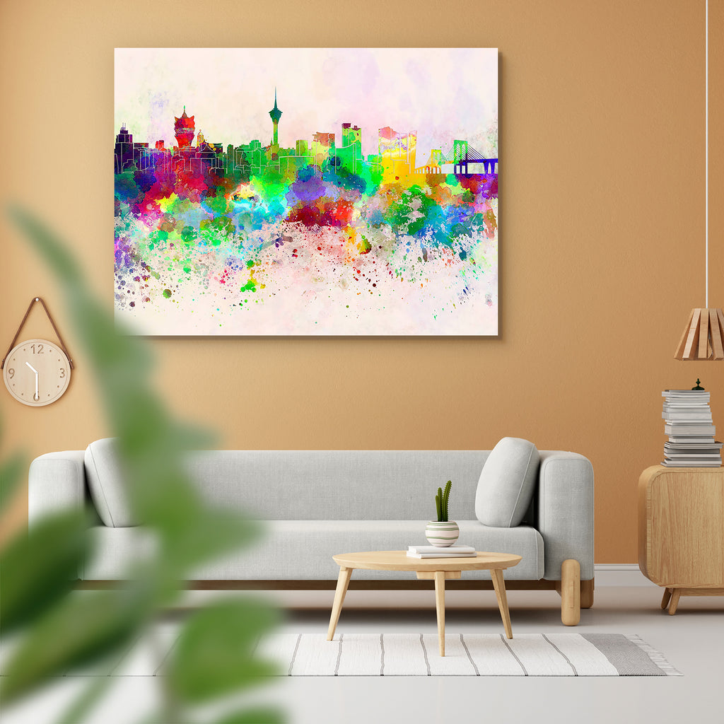 Macau Skyline Peel & Stick Vinyl Wall Sticker-Laminated Wall Stickers-ART_VN_UN-IC 5006265 IC 5006265, Abstract Expressionism, Abstracts, Ancient, Architecture, Art and Paintings, Asian, Chinese, Cities, City Views, Historical, Illustrations, Landmarks, Medieval, Panorama, Places, Semi Abstract, Skylines, Splatter, Vintage, Watercolour, macau, skyline, peel, stick, vinyl, wall, sticker, macao, abstract, art, asia, background, bright, china, cityscape, color, colorful, creativity, grunge, illustration, ink, 