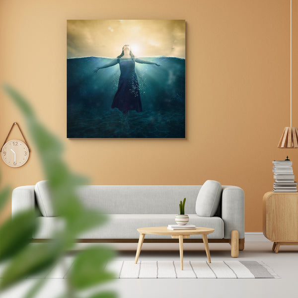 Woman Standing in Deep Waters Peel & Stick Vinyl Wall Sticker-Laminated Wall Stickers-ART_VN_UN-IC 5006267 IC 5006267, Abstract Expressionism, Abstracts, Semi Abstract, Surrealism, woman, standing, in, deep, waters, peel, stick, vinyl, wall, sticker, for, home, decoration, surreal, breathe, abstract, air, blue, clouds, concept, danger, drown, girl, lake, ocean, orange, rescue, sea, sky, split, water, waves, artzfolio, wall sticker, wall stickers, wallpaper sticker, wall stickers for bedroom, wall decoration