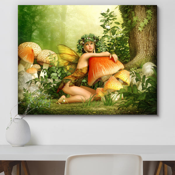 Fairy With A Wreath On Her Head Peel & Stick Vinyl Wall Sticker-Laminated Wall Stickers-ART_VN_UN-IC 5006287 IC 5006287, 3D, Ancient, Art and Paintings, Botanical, Digital, Digital Art, Fantasy, Floral, Flowers, Graphic, Historical, Illustrations, Medieval, Nature, Vintage, Wooden, fairy, with, a, wreath, on, her, head, peel, stick, vinyl, wall, sticker, for, home, decoration, fairies, tale, elf, pixie, mushroom, mushrooms, enchanted, forest, ivy, art, background, beauty, bush, charming, computer, graphics,
