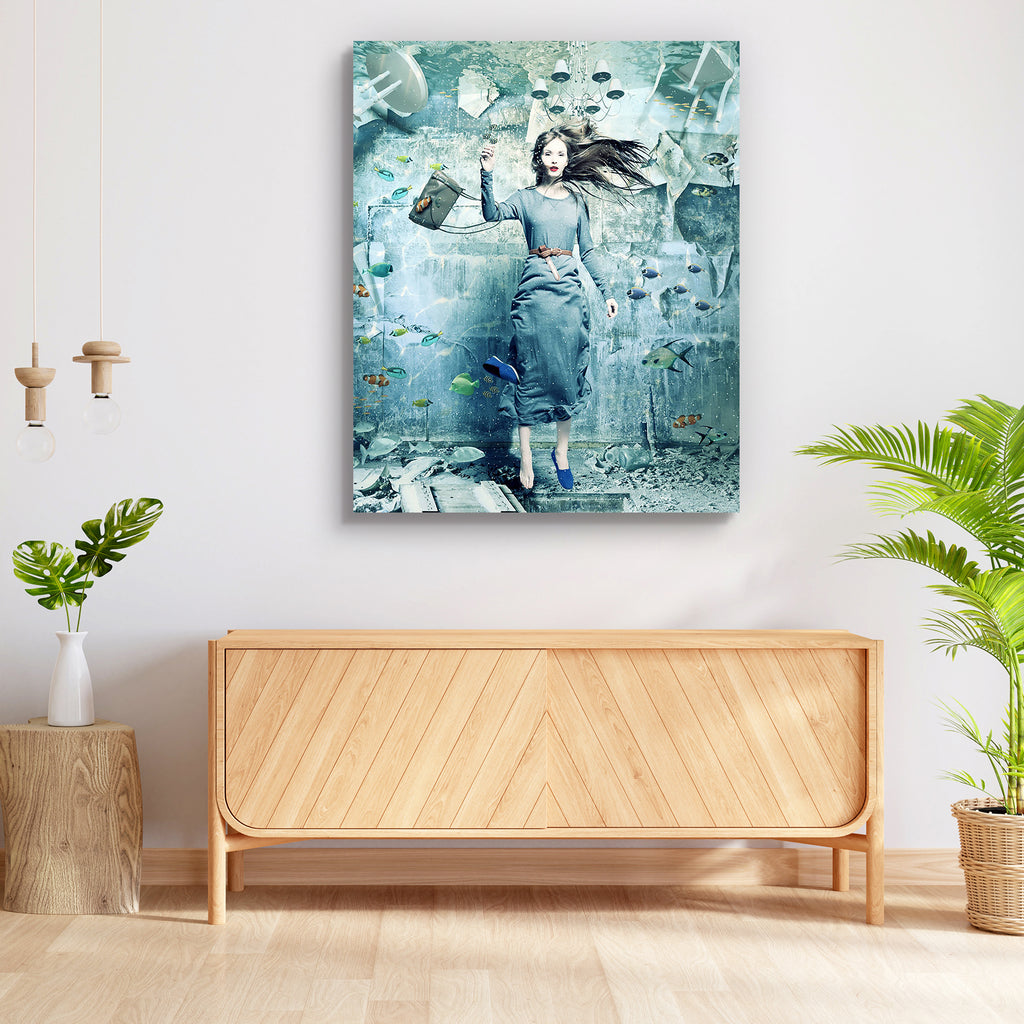 Woman Underwater Peel & Stick Vinyl Wall Sticker-Laminated Wall Stickers-ART_VN_UN-IC 5006297 IC 5006297, Education, Fashion, Mermaid, Schools, Universities, woman, underwater, peel, stick, vinyl, wall, sticker, arms, bag, beautiful, bubbles, chair, current, disaster, diving, dress, drowned, fairy, female, fish, flood, flooding, furniture, girl, glowing, hair, human, insurance, interior, light, model, pretty, room, saltwater, school, scuba, sea, seawater, shoes, submerged, swim, tide, water, waves, wet, art