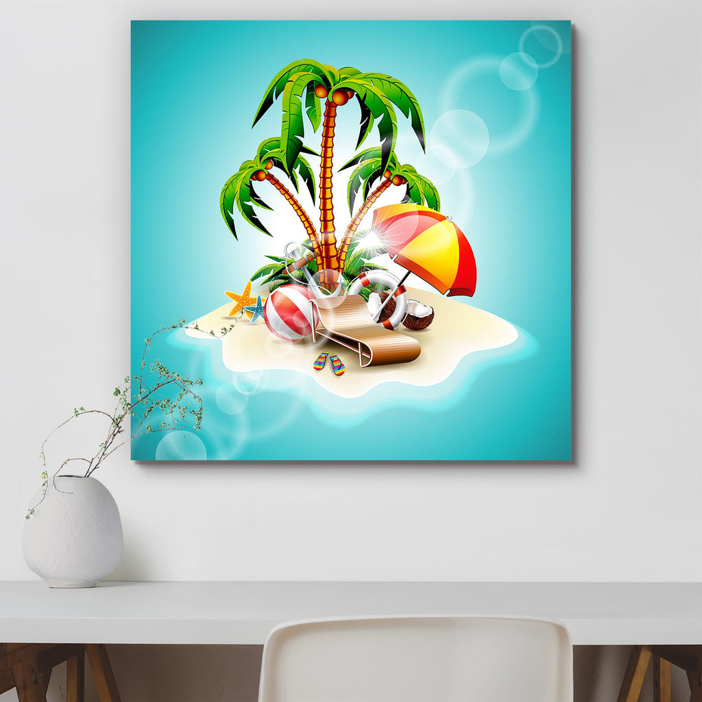 Paradise Island Peel & Stick Vinyl Wall Sticker-Laminated Wall Stickers-ART_VN_UN-IC 5006299 IC 5006299, Abstract Expressionism, Abstracts, Automobiles, Calligraphy, Digital, Digital Art, Graphic, Hawaiian, Holidays, Illustrations, Landscapes, Nature, Scenic, Seasons, Semi Abstract, Signs, Signs and Symbols, Sunsets, Text, Transportation, Travel, Tropical, Vehicles, paradise, island, peel, stick, vinyl, wall, sticker, summer, vacation, theme, abstract, background, beach, beautiful, blue, card, coconut, conc