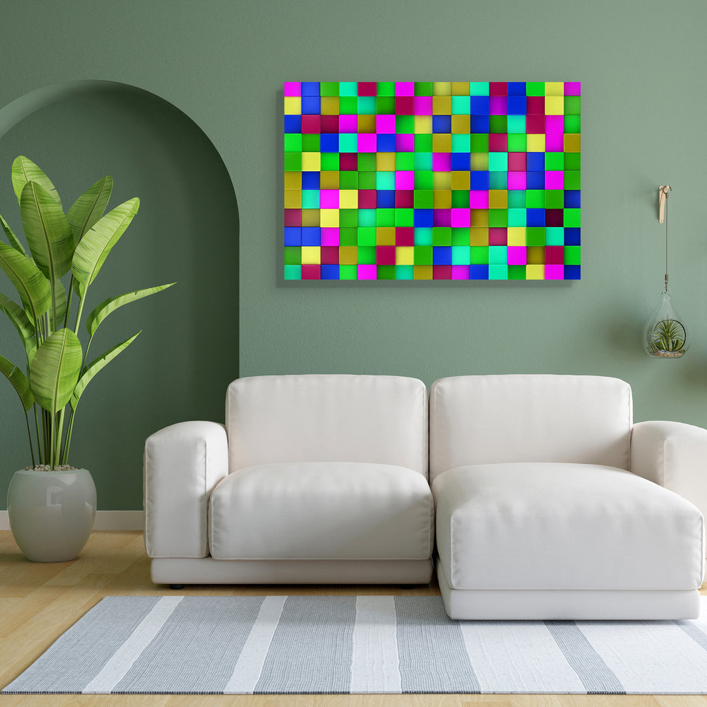 Colored Cubes Mosaic Peel & Stick Vinyl Wall Sticker-Laminated Wall Stickers-ART_VN_UN-IC 5006331 IC 5006331, 3D, Abstract Expressionism, Abstracts, Art and Paintings, Cities, City Views, Decorative, Digital, Digital Art, Geometric, Geometric Abstraction, Graphic, Illustrations, Modern Art, Patterns, Semi Abstract, Signs, Signs and Symbols, colored, cubes, mosaic, peel, stick, vinyl, wall, sticker, abstract, area, art, artistic, block, box, brick, bright, chaos, color, colorful, composition, creative, cube,