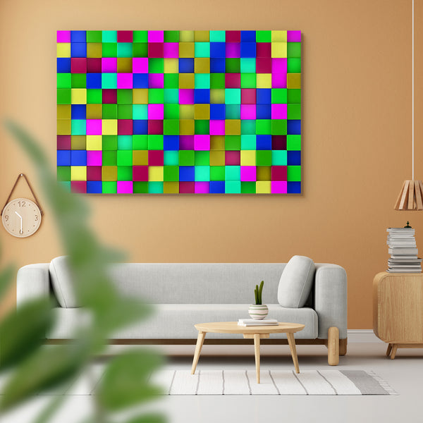 Colored Cubes Mosaic Peel & Stick Vinyl Wall Sticker-Laminated Wall Stickers-ART_VN_UN-IC 5006331 IC 5006331, 3D, Abstract Expressionism, Abstracts, Art and Paintings, Cities, City Views, Decorative, Digital, Digital Art, Geometric, Geometric Abstraction, Graphic, Illustrations, Modern Art, Patterns, Semi Abstract, Signs, Signs and Symbols, colored, cubes, mosaic, peel, stick, vinyl, wall, sticker, for, home, decoration, abstract, area, art, artistic, block, box, brick, bright, chaos, color, colorful, compo
