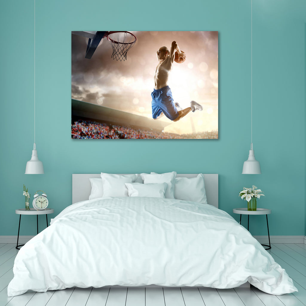 Basketball Player In Action Peel & Stick Vinyl Wall Sticker-Laminated Wall Stickers-ART_VN_UN-IC 5006335 IC 5006335, Adult, Education, People, Schools, Sports, Universities, basketball, player, in, action, peel, stick, vinyl, wall, sticker, activity, athlete, background, ball, basket, body, build, challenge, competitive, court, crowd, descent, effort, fans, fitness, goal, holding, hoop, jump, lifestyle, light, male, man, motion, moving, muscular, net, person, playing, professional, school, scoring, shot, sk