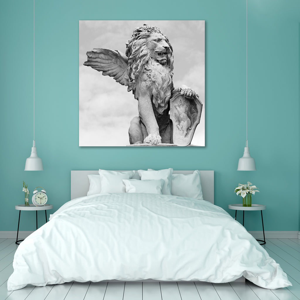 Venetian Lion Sculpture in Asolo, Veneto, Italy Peel & Stick Vinyl Wall Sticker-Laminated Wall Stickers-ART_VN_UN-IC 5006337 IC 5006337, Abstract Expressionism, Abstracts, Ancient, Art and Paintings, Black, Black and White, Fantasy, Historical, Icons, Italian, Landmarks, Marble, Marble and Stone, Medieval, Places, Religion, Religious, Semi Abstract, Vintage, White, venetian, lion, sculpture, in, asolo, veneto, italy, peel, stick, vinyl, wall, sticker, abstract, antique, art, artistic, beast, brave, carved, 