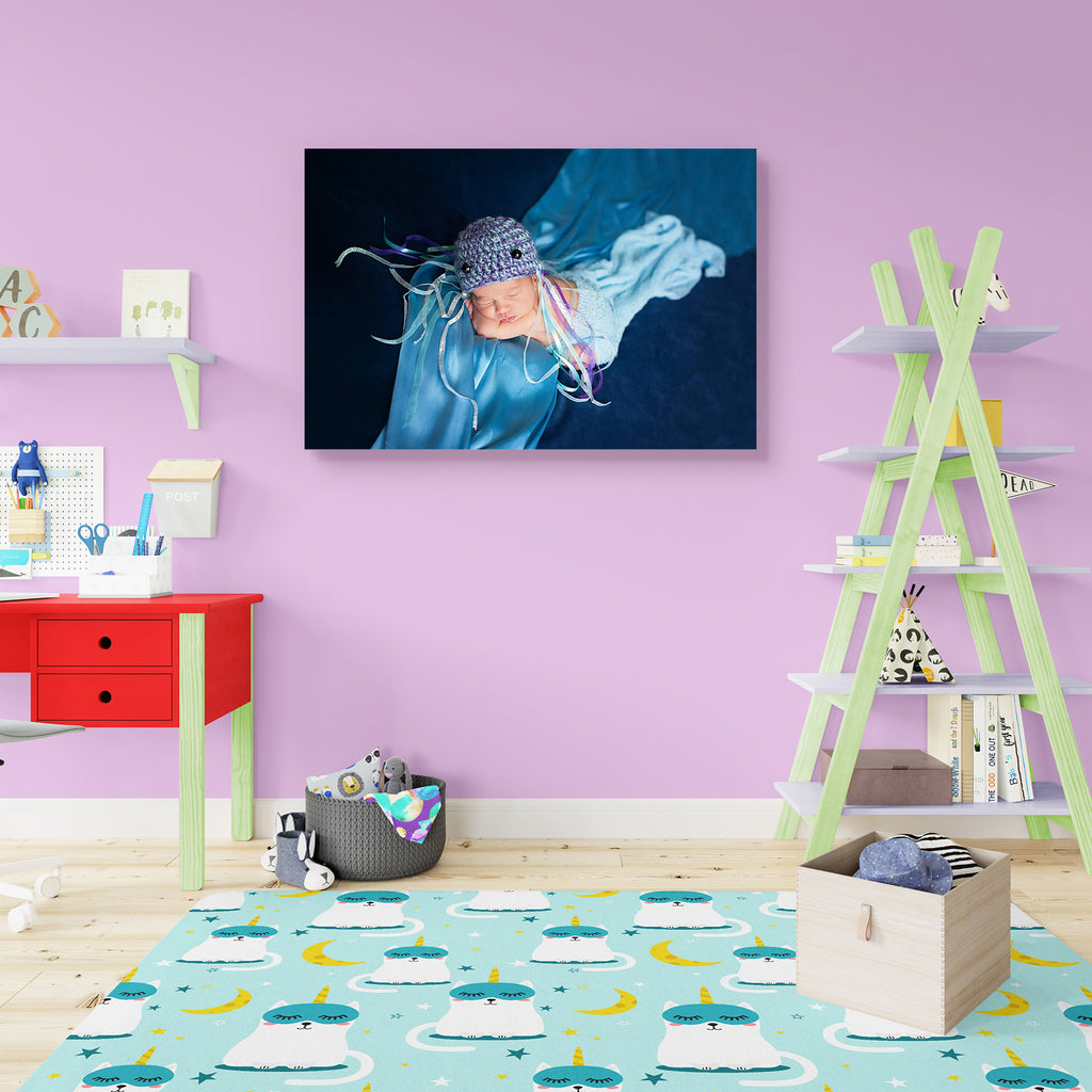 Newborn Baby Girl D19 Peel & Stick Vinyl Wall Sticker-Laminated Wall Stickers-ART_VN_UN-IC 5006371 IC 5006371, Baby, Children, Individuals, Kids, Portraits, newborn, girl, d19, peel, stick, vinyl, wall, sticker, adorable, blue, color, image, costume, crochet, crocheted, cute, female, hat, hispanic, human, infant, innocence, innocent, jelly, fish, jellyfish, lying, down, new, one, person, portrait, relax, relaxing, ribbon, sleep, sleeping, artzfolio, wall sticker, wall stickers, wallpaper sticker, wall stick