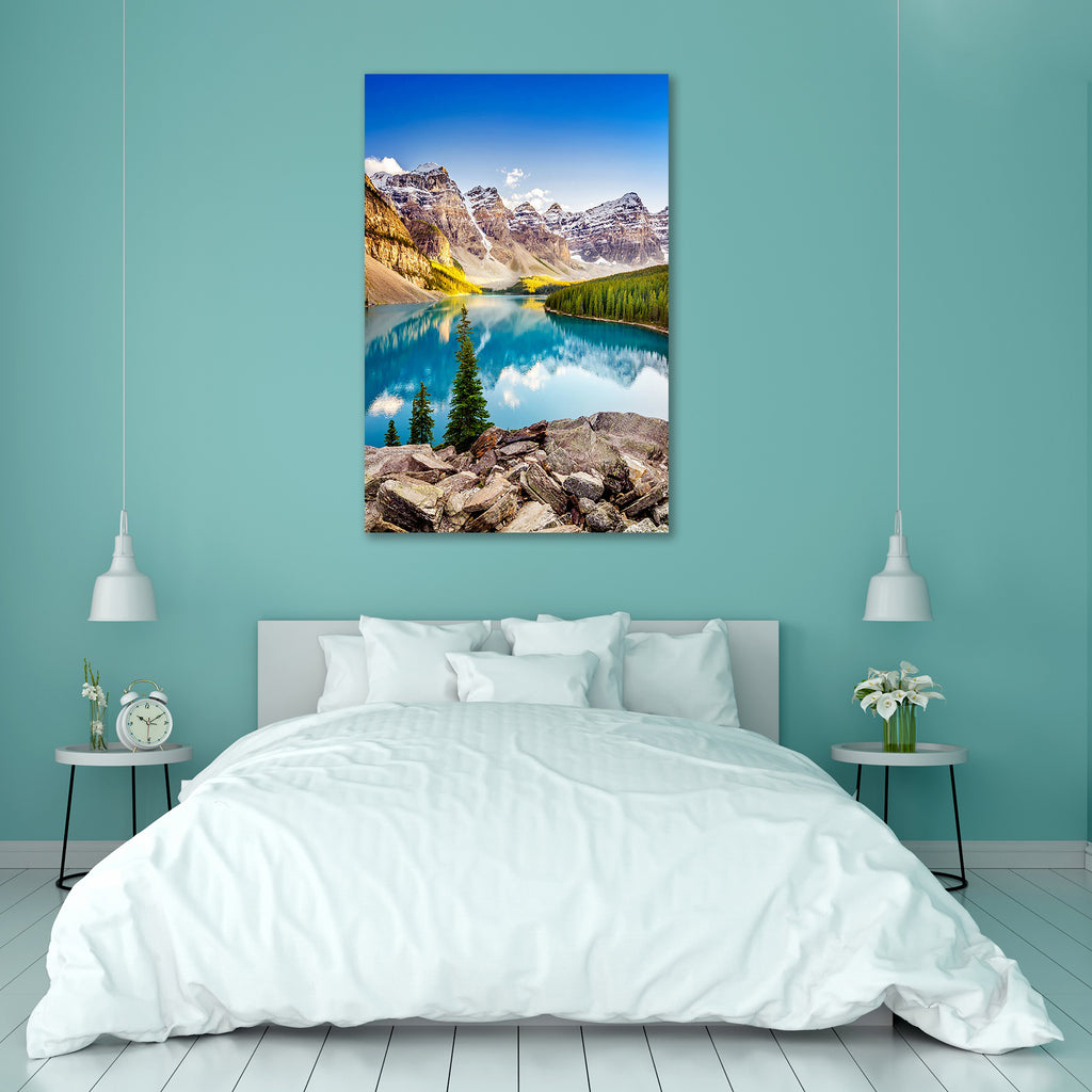 Moraine Lake & Canadian Rocky Mountains Peel & Stick Vinyl Wall Sticker-Laminated Wall Stickers-ART_VN_UN-IC 5006391 IC 5006391, Automobiles, Holidays, Landmarks, Landscapes, Mountains, Nature, Places, Scenic, Sunsets, Transportation, Travel, Vehicles, moraine, lake, canadian, rocky, peel, stick, vinyl, wall, sticker, canada, banff, alberta, autumn, beautiful, beauty, blue, clouds, colorful, destination, forest, glacier, green, holiday, lakes, landmark, landscape, mountain, national, natural, natures, outdo