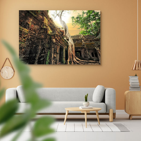 Ancient Ta Prohm Temple, Angkor Wat, Cambodia Peel & Stick Vinyl Wall Sticker-Laminated Wall Stickers-ART_VN_UN-IC 5006398 IC 5006398, Ancient, Architecture, Asian, Automobiles, Buddhism, Culture, Ethnic, Hinduism, Historical, Landmarks, Marble and Stone, Medieval, Nature, Places, Religion, Religious, Scenic, Spiritual, Sunrises, Sunsets, Traditional, Transportation, Travel, Tribal, Tropical, Vehicles, Vintage, Wooden, World Culture, ta, prohm, temple, angkor, wat, cambodia, peel, stick, vinyl, wall, sticke