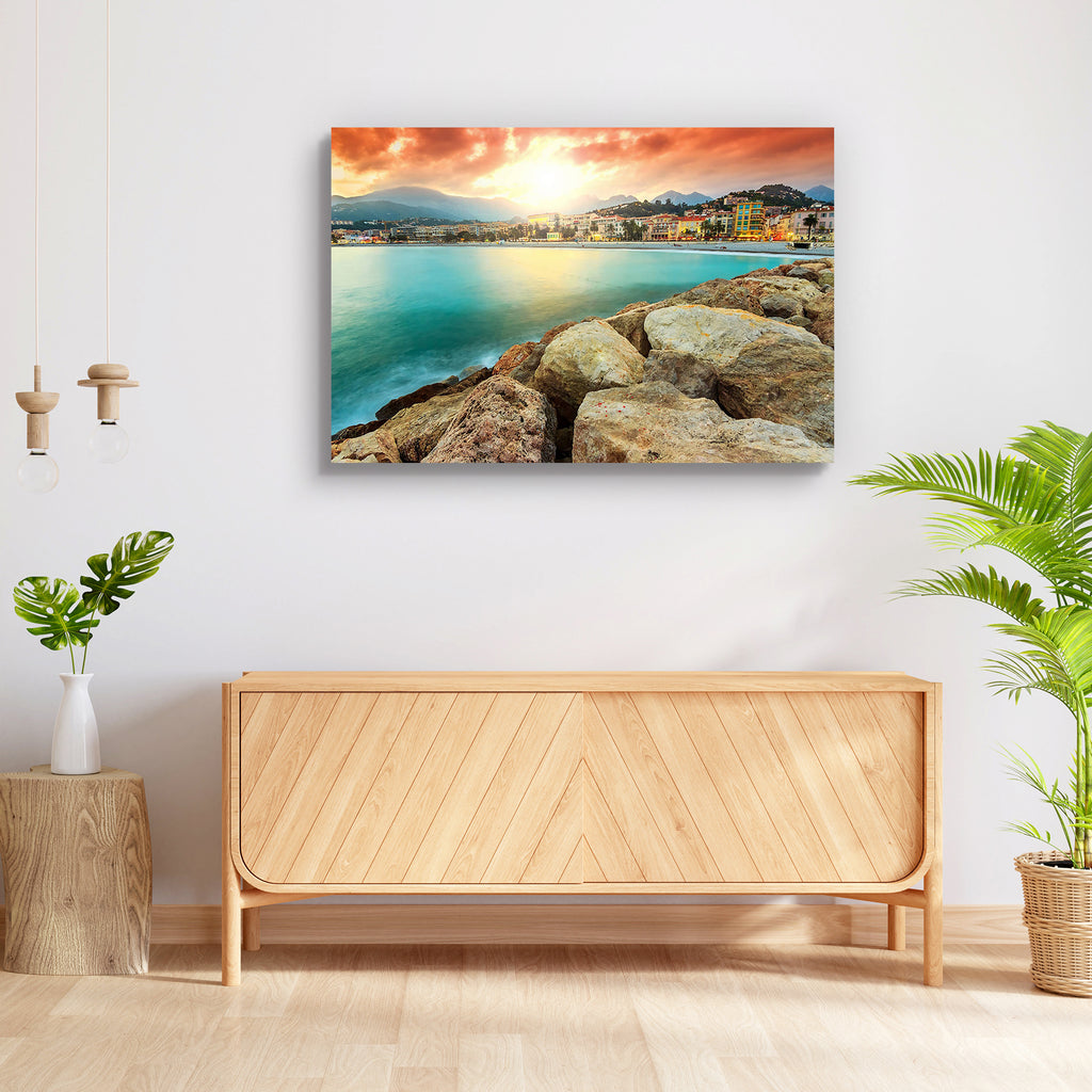 Majestic Sunset on the Beach, Cote D'Azur, France Peel & Stick Vinyl Wall Sticker-Laminated Wall Stickers-ART_VN_UN-IC 5006412 IC 5006412, Architecture, Automobiles, Cities, City Views, French, God Ram, Hinduism, Landscapes, Mountains, Nature, Panorama, Scenic, Signs and Symbols, Sunsets, Symbols, Transportation, Travel, Urban, Vehicles, majestic, sunset, on, the, beach, cote, d'azur, france, peel, stick, vinyl, wall, sticker, bay, building, city, cityscape, coastline, d, destinations, dusk, embankment, eur