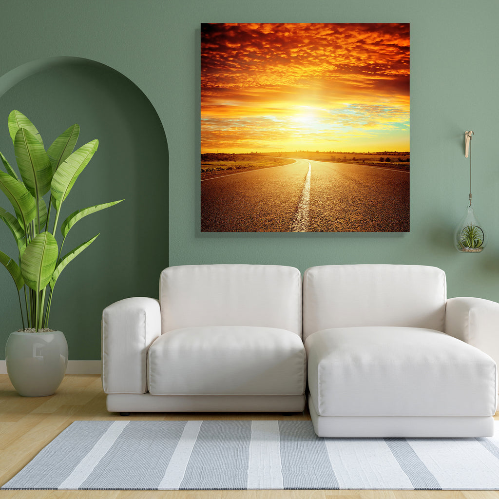 Good Red Sunset & Asphalt Road To Horizon Peel & Stick Vinyl Wall Sticker-Laminated Wall Stickers-ART_VN_UN-IC 5006487 IC 5006487, Automobiles, Countries, Fantasy, Landscapes, Nature, Perspective, Rural, Scenic, Sunrises, Sunsets, Transportation, Travel, Vehicles, good, red, sunset, asphalt, road, to, horizon, peel, stick, vinyl, wall, sticker, background, blue, cloud, cloudy, color, country, destination, dramatic, drive, dusk, empty, field, freedom, freeway, green, highway, journey, landscape, light, line,