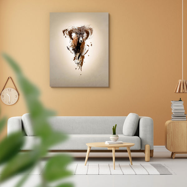 Abstract Animal Mouflon Peel & Stick Vinyl Wall Sticker-Laminated Wall Stickers-ART_VN_UN-IC 5006490 IC 5006490, Abstract Expressionism, Abstracts, Animals, Art and Paintings, Digital, Digital Art, Fantasy, Fashion, God Ram, Graphic, Illustrations, Mountains, Nature, Patterns, Scenic, Semi Abstract, Signs, Signs and Symbols, Sketches, Splatter, Wildlife, abstract, animal, mouflon, peel, stick, vinyl, wall, sticker, for, home, decoration, chamois, mountain, goat, advertising, art, artwork, banner, brush, can