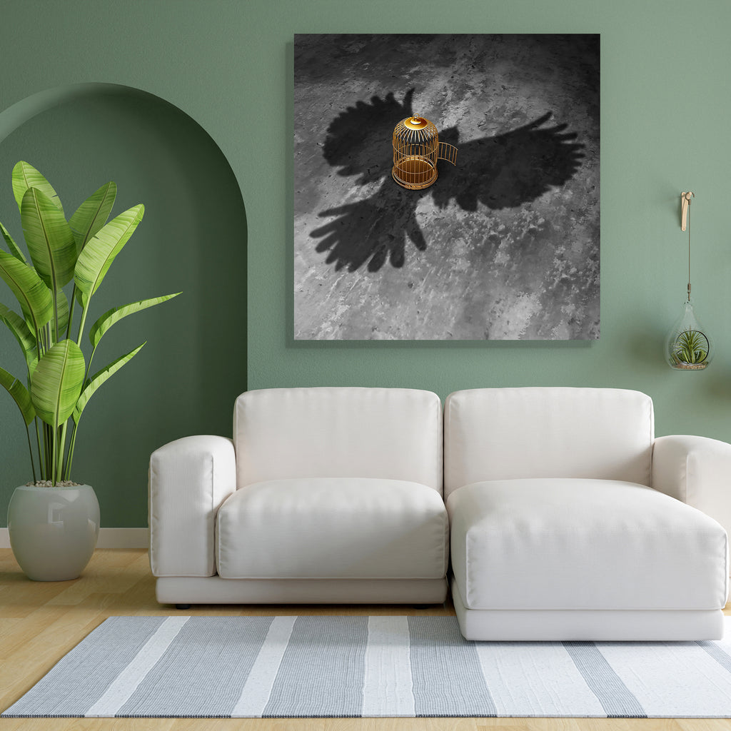 Cage Freedom Art Peel & Stick Vinyl Wall Sticker-Laminated Wall Stickers-ART_VN_UN-IC 5006524 IC 5006524, Birds, Conceptual, Icons, Signs and Symbols, Symbols, Metallic, cage, freedom, art, peel, stick, vinyl, wall, sticker, shadow, bird, concept, birdcage, breaking, free, accusation, barred, breakout, crime, criminal, detention, door, escape, feather, flying, guilt, icon, ideas, innocent, jail, justice, liberty, lock, message, metaphor, open, peace, penitentiary, prison, secure, soar, steel, success, symbo