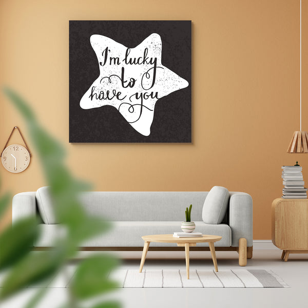 Star I am Lucky to have You Typography Peel & Stick Vinyl Wall Sticker-Laminated Wall Stickers-ART_VN_UN-IC 5006526 IC 5006526, Calligraphy, Digital, Digital Art, Graphic, Illustrations, Inspirational, Love, Motivation, Motivational, Quotes, Romance, Signs, Signs and Symbols, Sketches, Text, Typography, Wedding, star, i, am, lucky, to, have, you, peel, stick, vinyl, wall, sticker, for, home, decoration, romantic, card, concept, design, element, emotions, enjoy, expression, font, fun, greeting, handdrawn, de