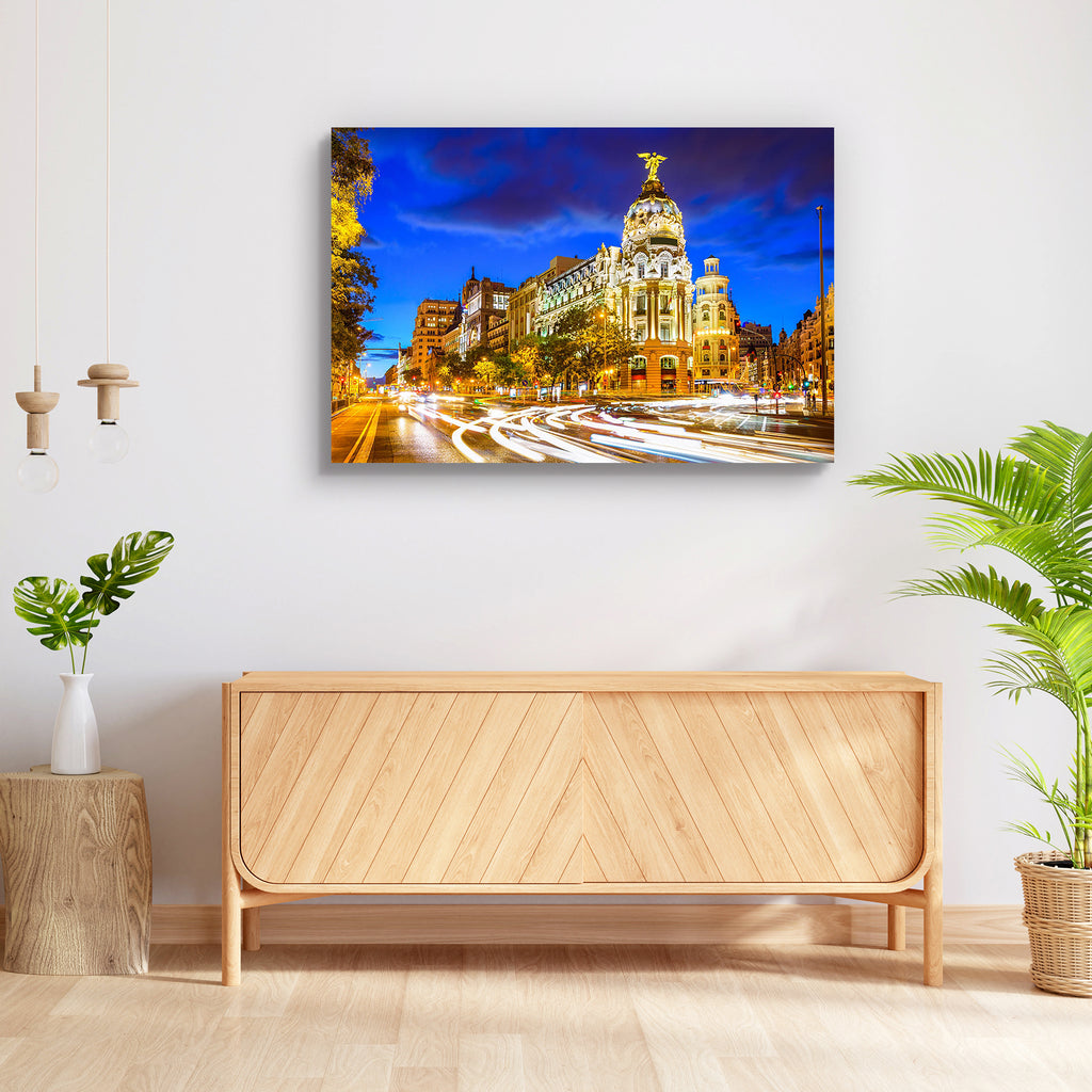 Madrid Cityscape at Calle De Alcala & Gran Via, Spain Peel & Stick Vinyl Wall Sticker-Laminated Wall Stickers-ART_VN_UN-IC 5006556 IC 5006556, Architecture, Automobiles, Cities, City Views, Landmarks, Places, Skylines, Spanish, Transportation, Travel, Vehicles, madrid, cityscape, at, calle, de, alcala, gran, via, spain, peel, stick, vinyl, wall, sticker, skyline, avenue, boulevard, city, downtown, europe, european, evening, famous, iberian, landmark, light, trails, lights, location, long, exposure, metropol