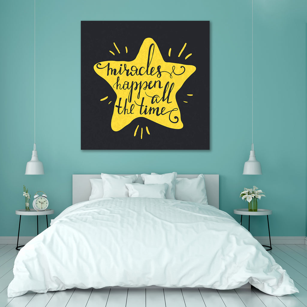 Miracles Happen All The Time Typography Peel & Stick Vinyl Wall Sticker-Laminated Wall Stickers-ART_VN_UN-IC 5006562 IC 5006562, Calligraphy, Digital, Digital Art, Graphic, Illustrations, Inspirational, Love, Motivation, Motivational, Quotes, Romance, Signs, Signs and Symbols, Sketches, Stars, Text, Typography, Wedding, miracles, happen, all, the, time, peel, stick, vinyl, wall, sticker, star, quote, card, concept, decoration, design, element, emotions, enjoy, expression, font, fun, greeting, handdrawn, hom