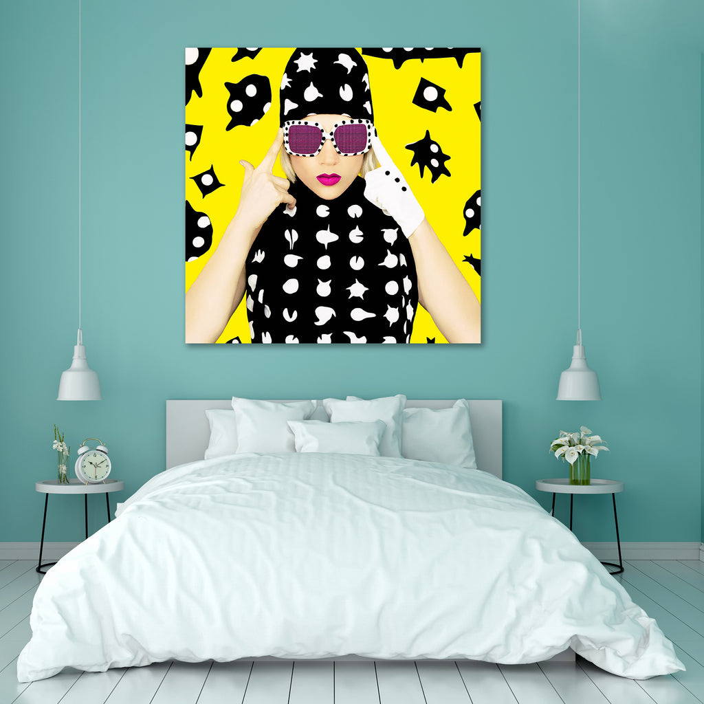 Polka Dots Monster Girl Peel & Stick Vinyl Wall Sticker-Laminated Wall Stickers-ART_VN_UN-IC 5006564 IC 5006564, Adult, Ancient, Black, Black and White, Dots, Fashion, Historical, Individuals, Medieval, People, Portraits, Retro, Seasons, Signs, Signs and Symbols, Vintage, polka, monster, girl, peel, stick, vinyl, wall, sticker, disco, accessories, attractive, background, beautiful, beauty, closeup, color, colorful, crazy, cute, dress, exclusive, expression, design, female, fifties, flirting, glamour, glasse