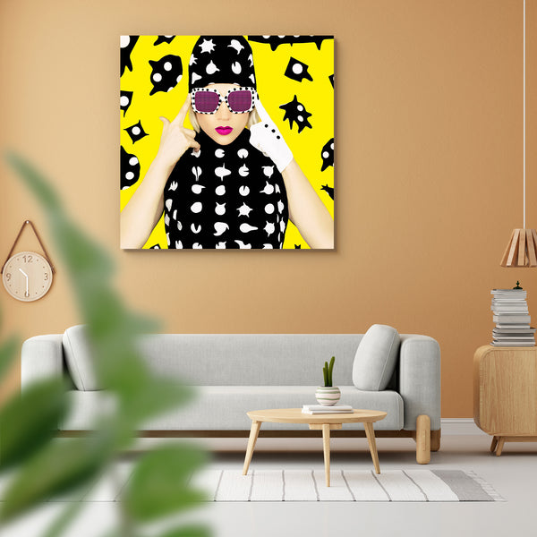 Polka Dots Monster Girl Peel & Stick Vinyl Wall Sticker-Laminated Wall Stickers-ART_VN_UN-IC 5006564 IC 5006564, Adult, Ancient, Black, Black and White, Dots, Fashion, Historical, Individuals, Medieval, People, Portraits, Retro, Seasons, Signs, Signs and Symbols, Vintage, polka, monster, girl, peel, stick, vinyl, wall, sticker, for, home, decoration, disco, accessories, attractive, background, beautiful, beauty, closeup, color, colorful, crazy, cute, dress, exclusive, expression, design, female, fifties, fl