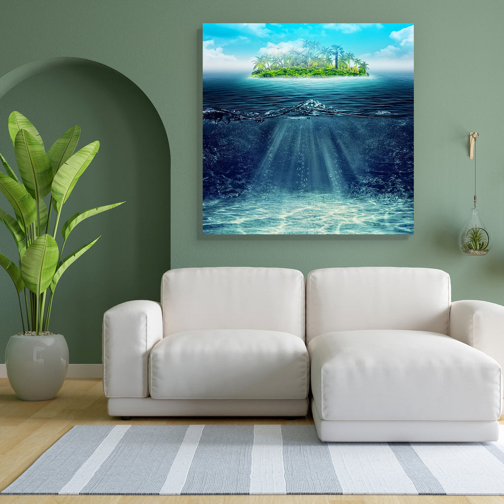 Abstract Vacation Peel & Stick Vinyl Wall Sticker - Laminated Wall Stickers - ArtzFolio.com