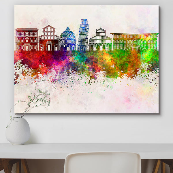 Pisa Skyline, a city in Tuscany, Central Italy Peel & Stick Vinyl Wall Sticker-Laminated Wall Stickers-ART_VN_UN-IC 5006578 IC 5006578, Abstract Expressionism, Abstracts, Architecture, Art and Paintings, Cities, City Views, Illustrations, Italian, Landmarks, Panorama, Places, Semi Abstract, Skylines, Splatter, Watercolour, pisa, skyline, a, city, in, tuscany, central, italy, peel, stick, vinyl, wall, sticker, for, home, decoration, abstract, watercolor, art, background, bright, cityscape, color, colorful, c