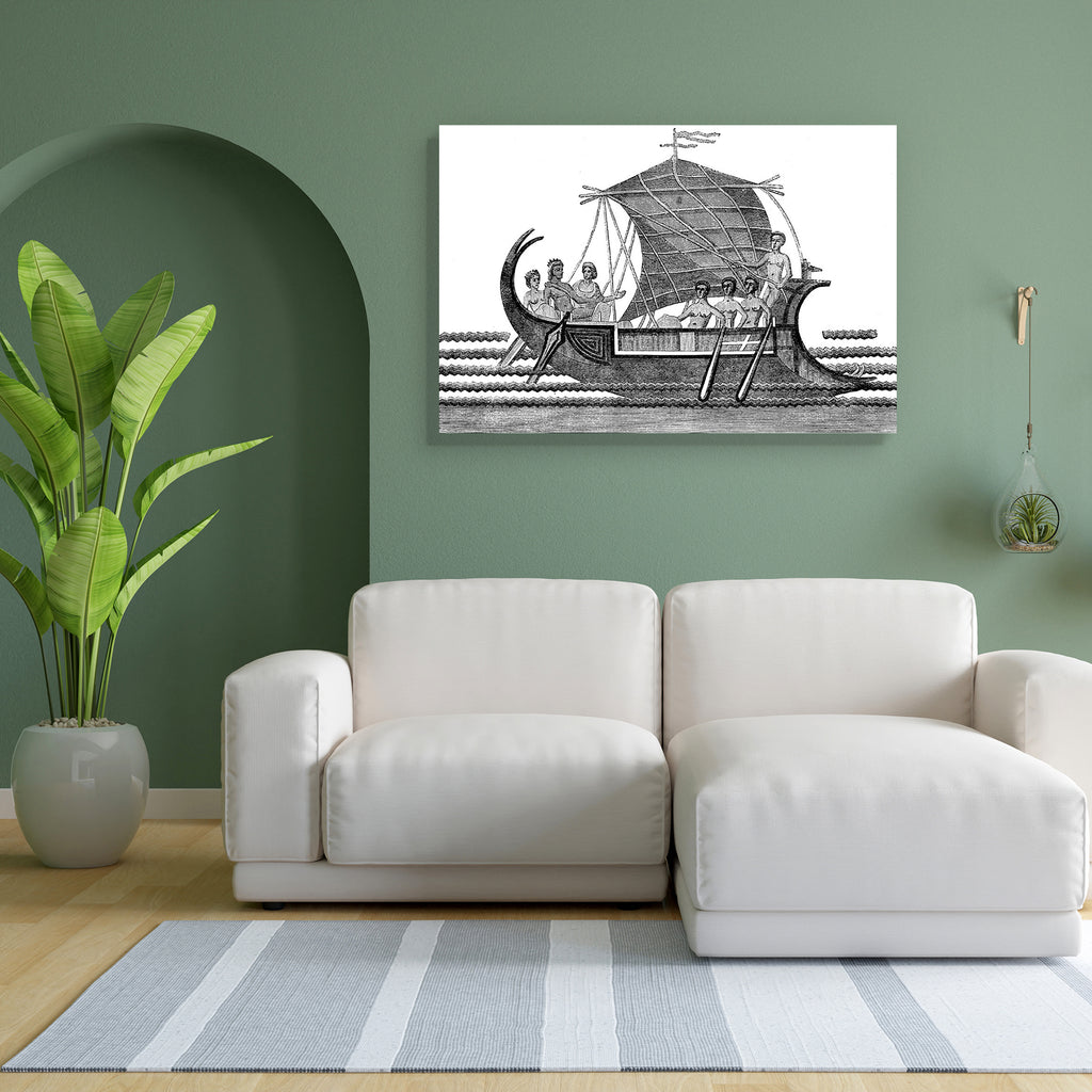Theseus EscapeS After Killing The Minotaur 1872 Peel & Stick Vinyl Wall Sticker-Laminated Wall Stickers-ART_VN_UN-IC 5006607 IC 5006607, Ancient, Art and Paintings, Automobiles, Black, Black and White, Boats, Drawing, Greek, Historical, Illustrations, Medieval, Nautical, Paintings, People, Signs, Signs and Symbols, Sports, Transportation, Travel, Vehicles, Vintage, White, theseus, escapes, after, killing, the, minotaur, 1872, peel, stick, vinyl, wall, sticker, antique, art, artwork, boat, crete, design, eng