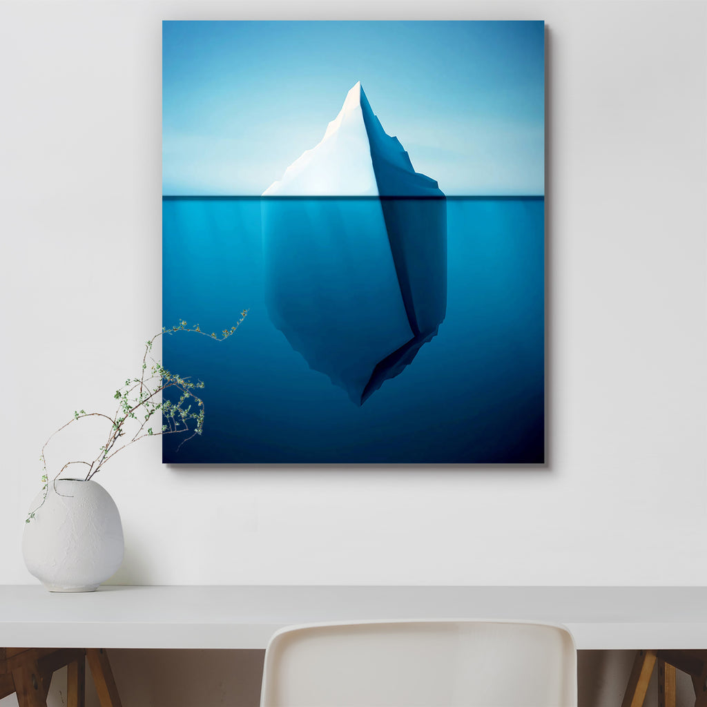 Ice Berg On Water Peel & Stick Vinyl Wall Sticker-Laminated Wall Stickers-ART_VN_UN-IC 5006642 IC 5006642, Abstract Expressionism, Abstracts, Illustrations, Landscapes, Mountains, Nature, Scenic, Semi Abstract, ice, berg, on, water, peel, stick, vinyl, wall, sticker, iceberg, glacier, abstract, antarctic, antarctica, arctic, atlantic, background, beautiful, beauty, blue, climate, cold, danger, deep, ecology, environment, float, freeze, global, illustration, landscape, majestic, melting, mountain, ocean, pea