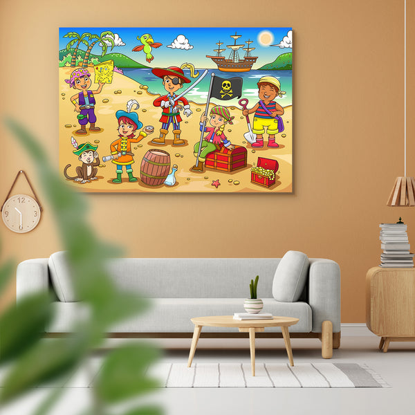 Pirate Child Cartoon Peel & Stick Vinyl Wall Sticker-Laminated Wall Stickers-ART_VN_UN-IC 5006677 IC 5006677, Animated Cartoons, Baby, Boats, Caricature, Cartoons, Children, Fantasy, Illustrations, Kids, Maps, Nautical, People, pirate, child, cartoon, peel, stick, vinyl, wall, sticker, for, home, decoration, pirates, ship, map, treasure, island, adventure, boat, boy, character, chest, cute, funny, illustration, isolated, kid, parrot, sailor, scene, skull, sword, tree, vector, artzfolio, wall sticker, wall s